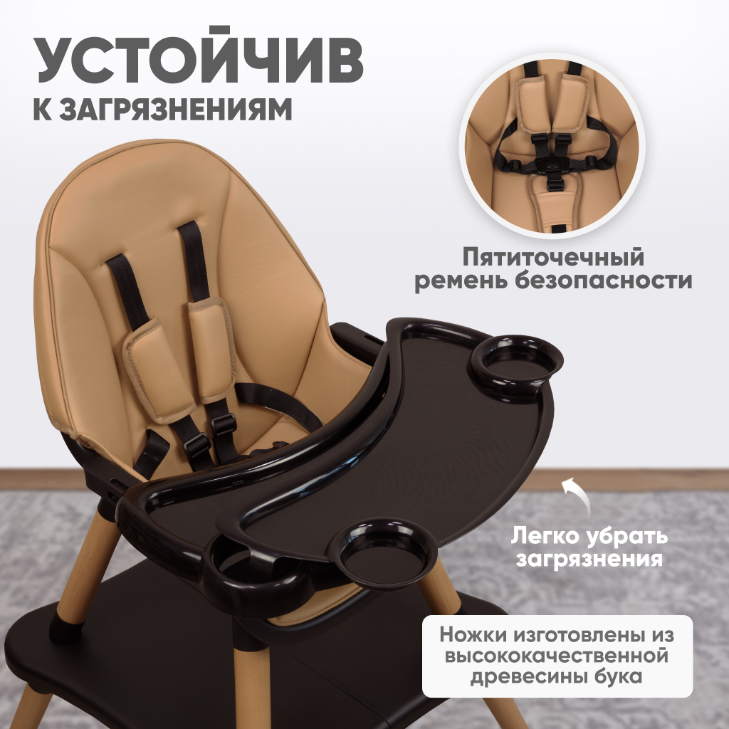 Стульчик для кормления Solmax трансформер - фото 2