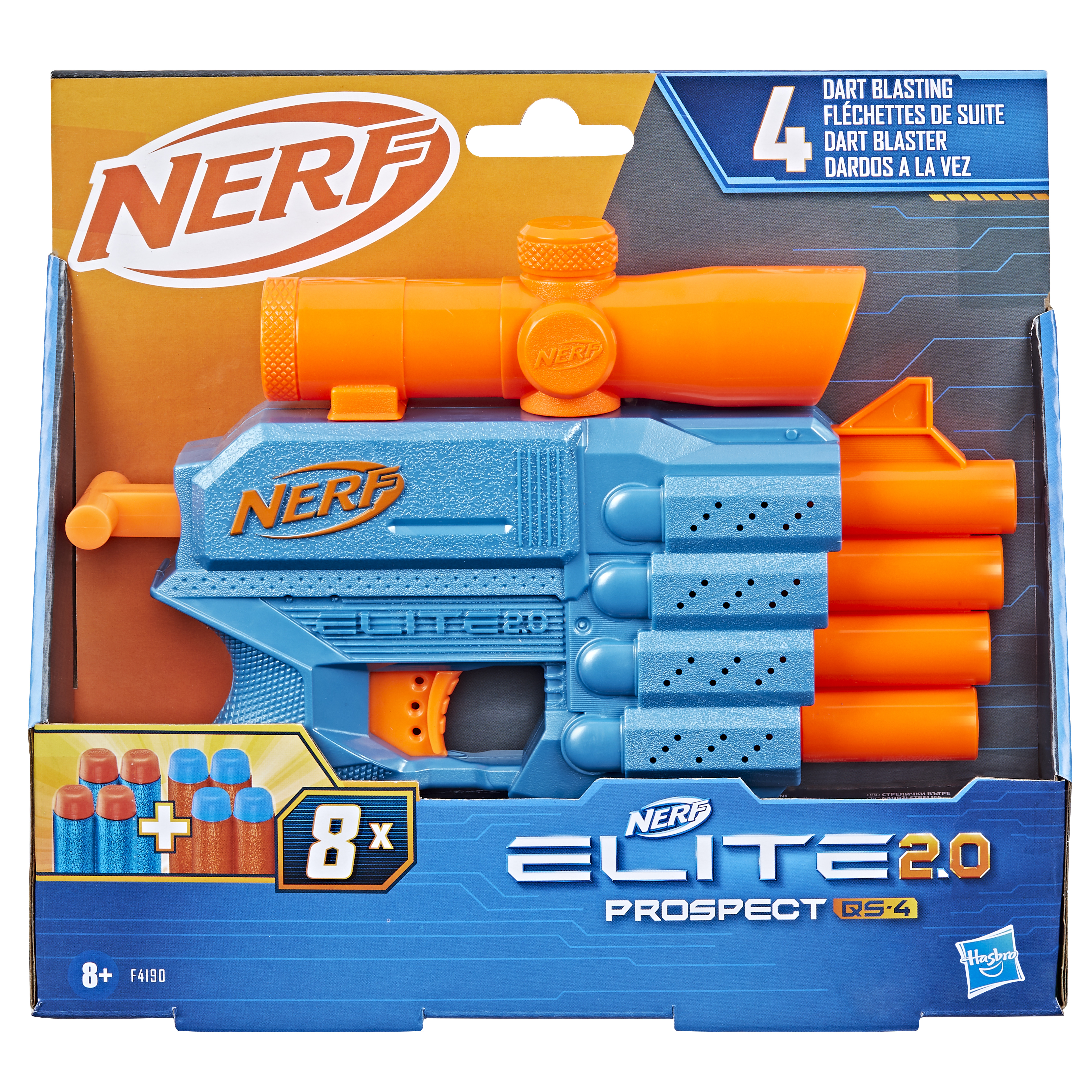 Бластер Hasbro Нерф Элит 2.0 Проспект QS-4 - фото 5