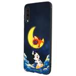 Силиконовый чехол Mcover для смартфона Samsung A50 A30S A50S Союзмультфильм Лунные качели