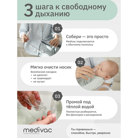 Вакуумный аспиратор Medivac