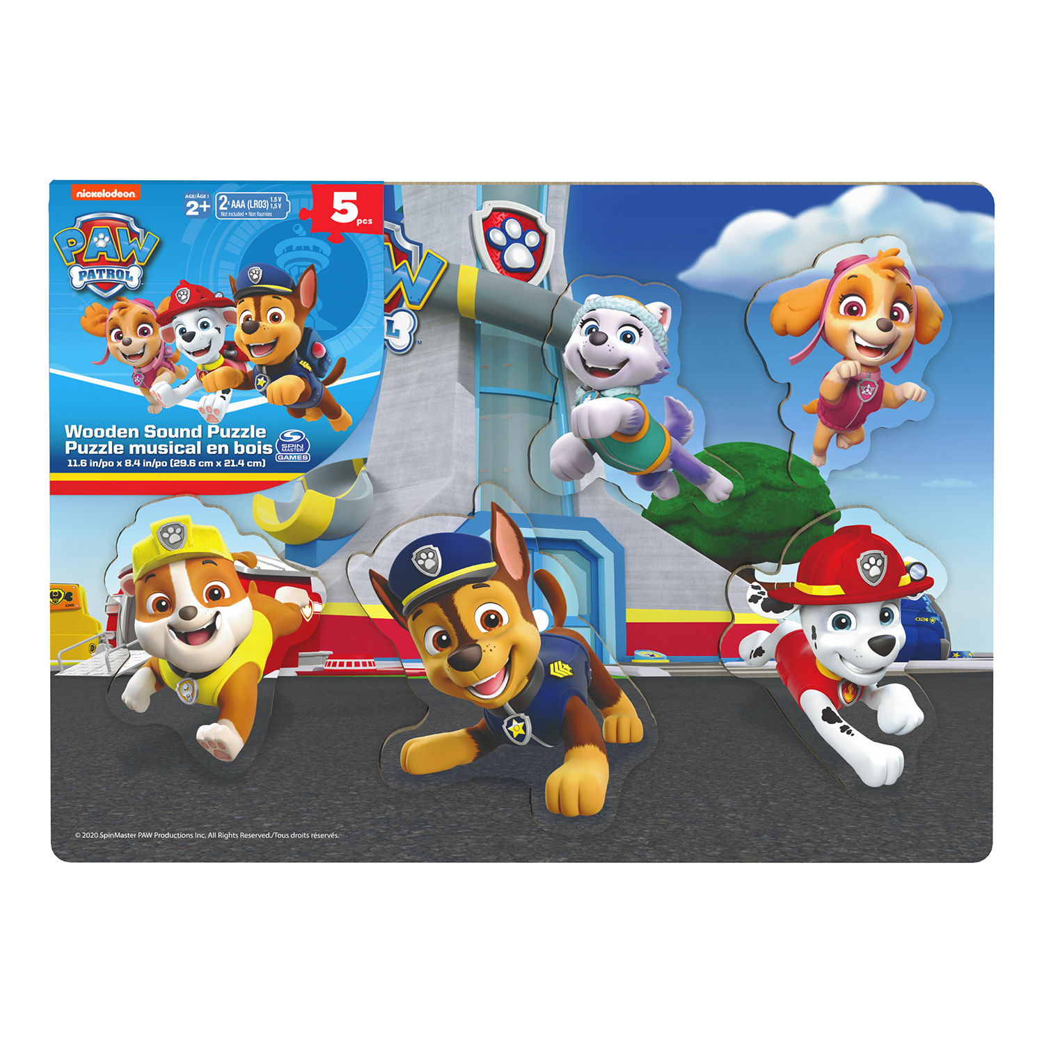 Пазл Spin Master Paw Patro деревянный - фото 1