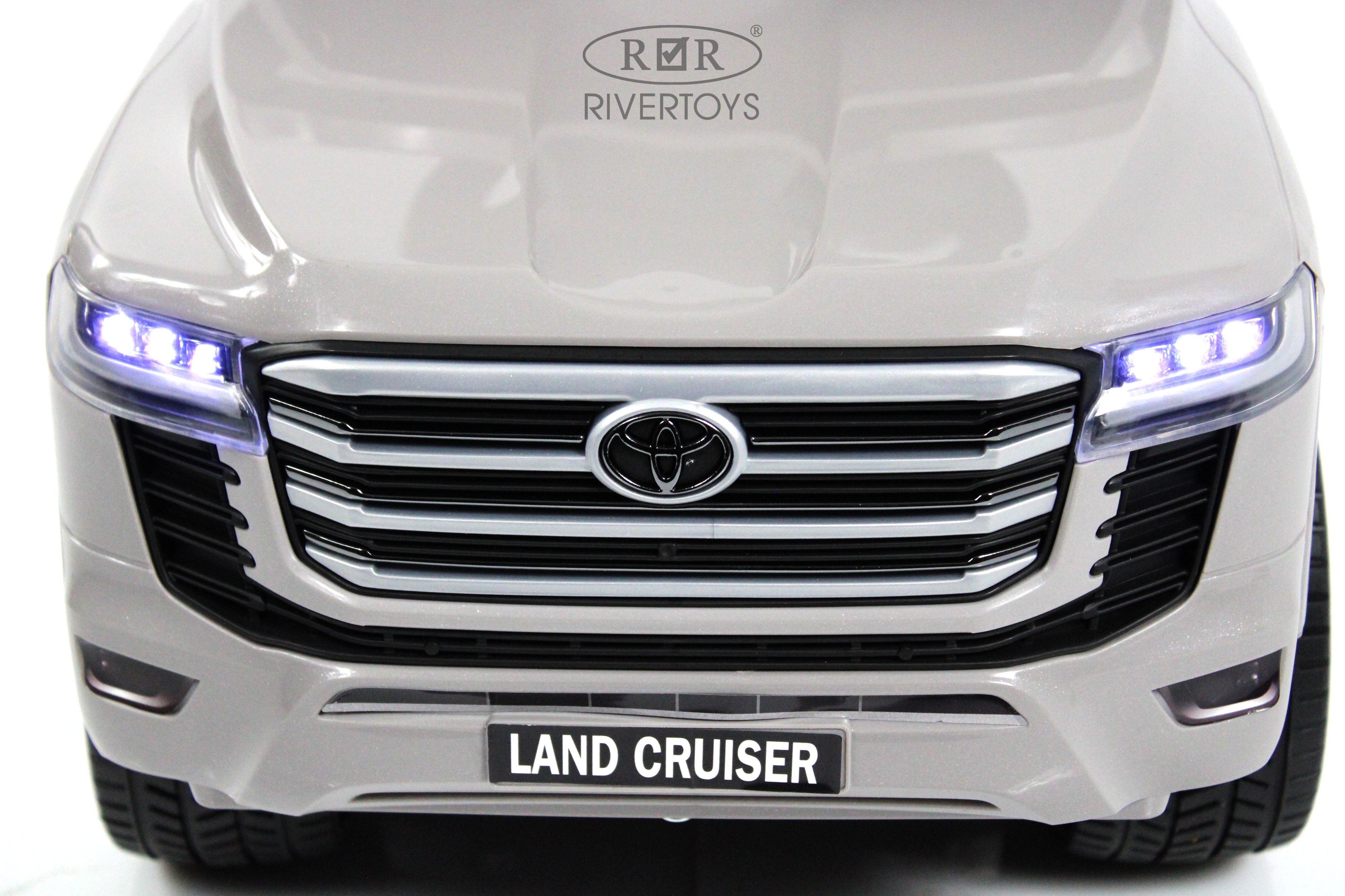 Электромобиль RIVERTOYS Toyota Z002ZZ-A-GREY С пультом ДУ - фото 5