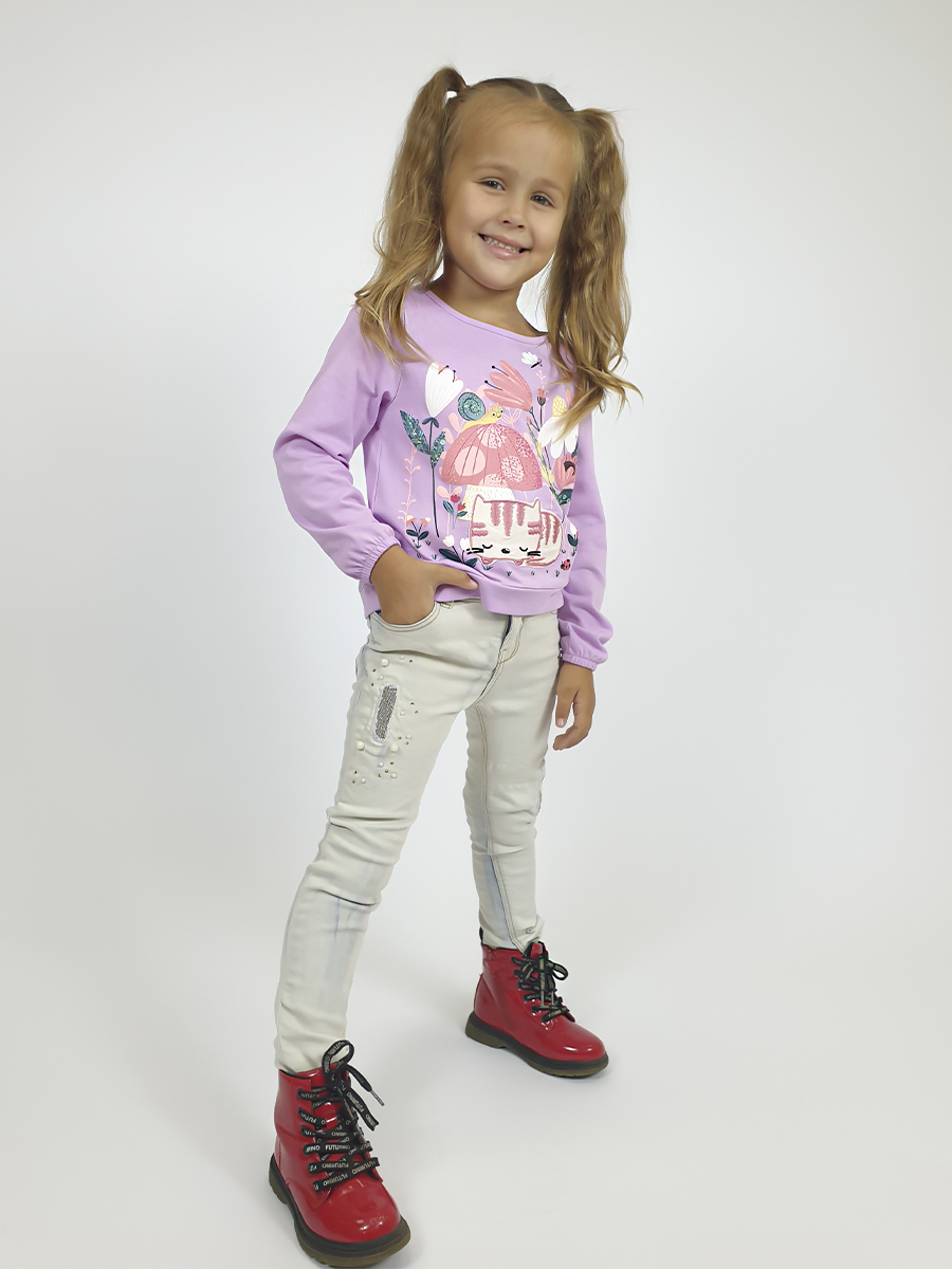 Свитшот Luneva 16-147-4. - фото 1