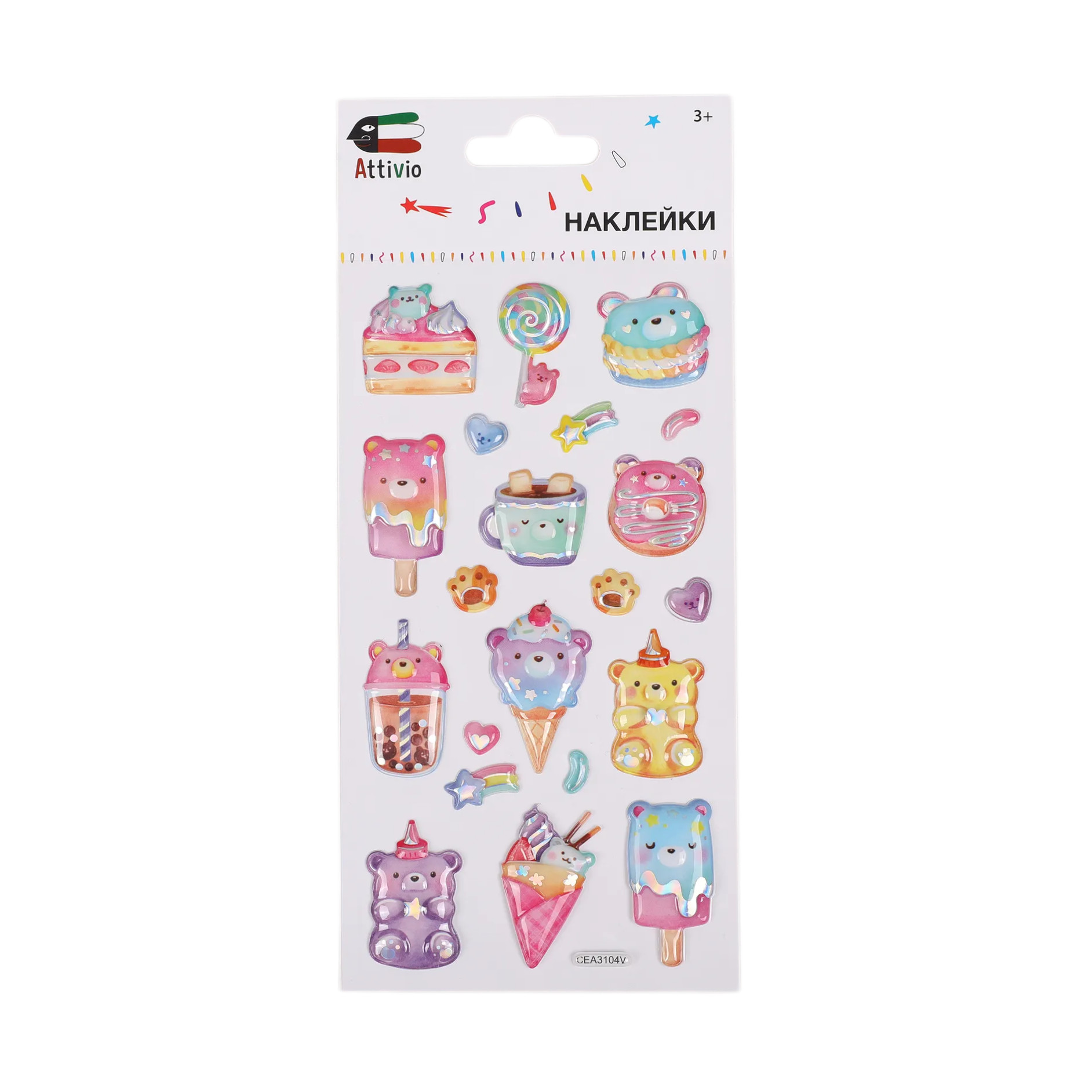 Наклейки Attivio Мишки - фото 1