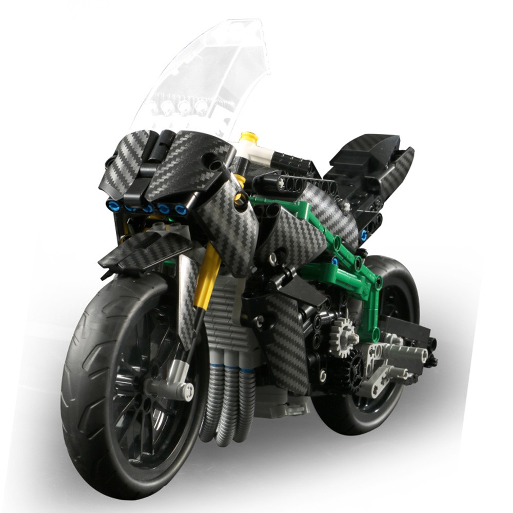Конструктор Mould King Мотоцикл Kawasaki - фото 16