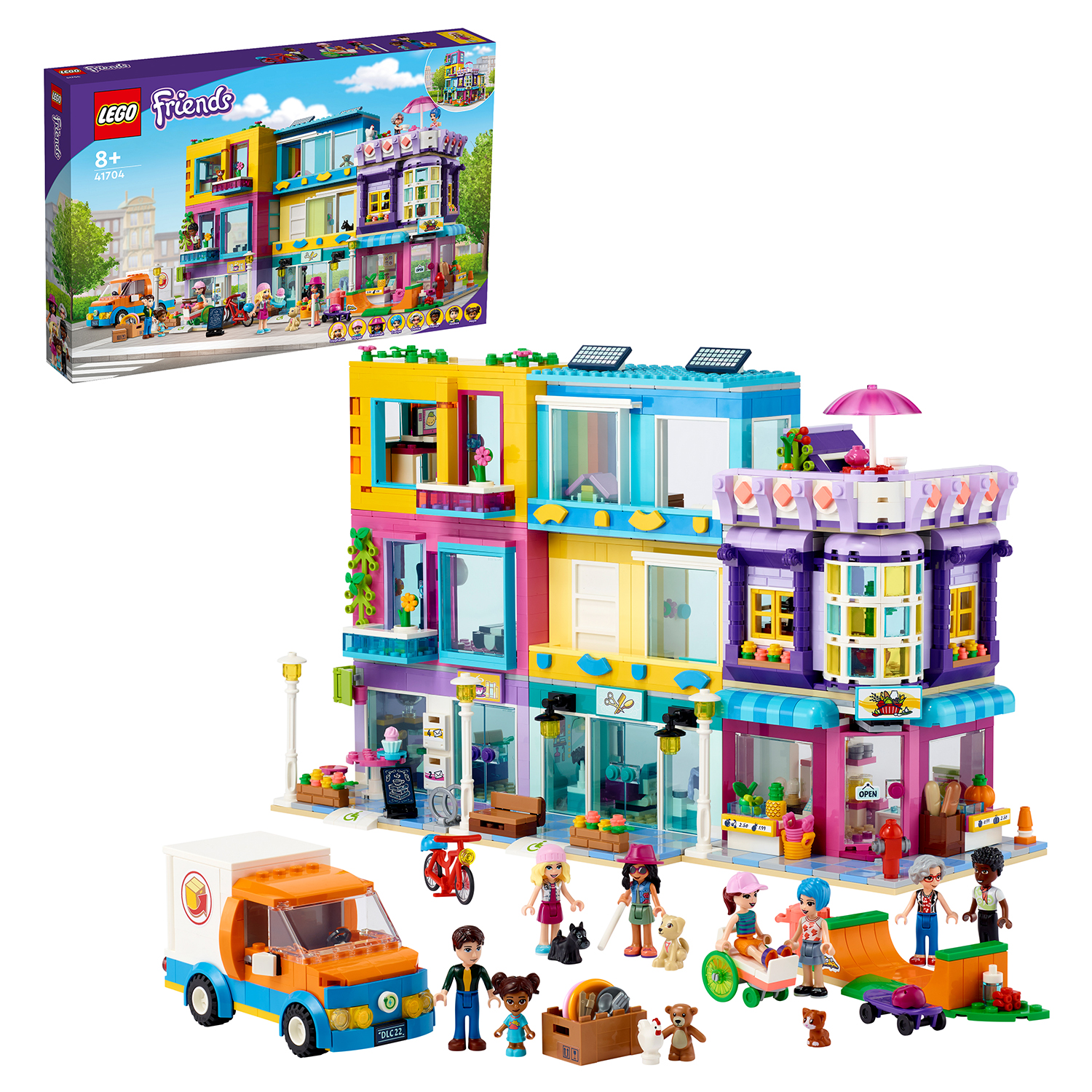 Конструктор LEGO Friends Большой дом на главной улице 1682 дет. - фото 1