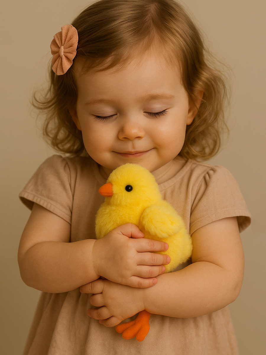 Мягкая игрушка All About Nature цыпленок - фото 1