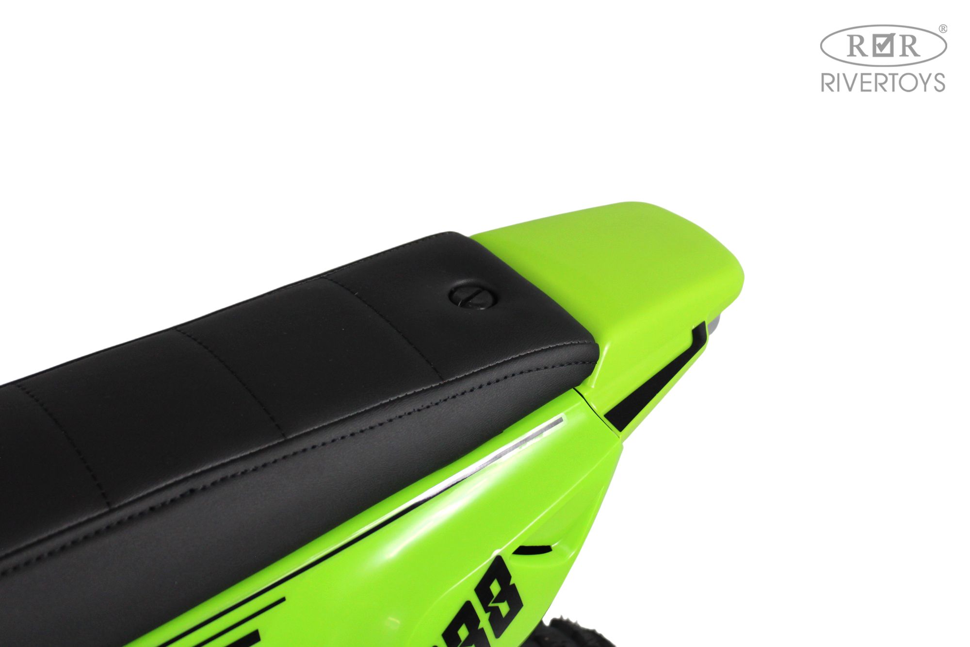 Электромотоцикл RIVERTOYS E777KX-MOTO-GREEN - фото 11