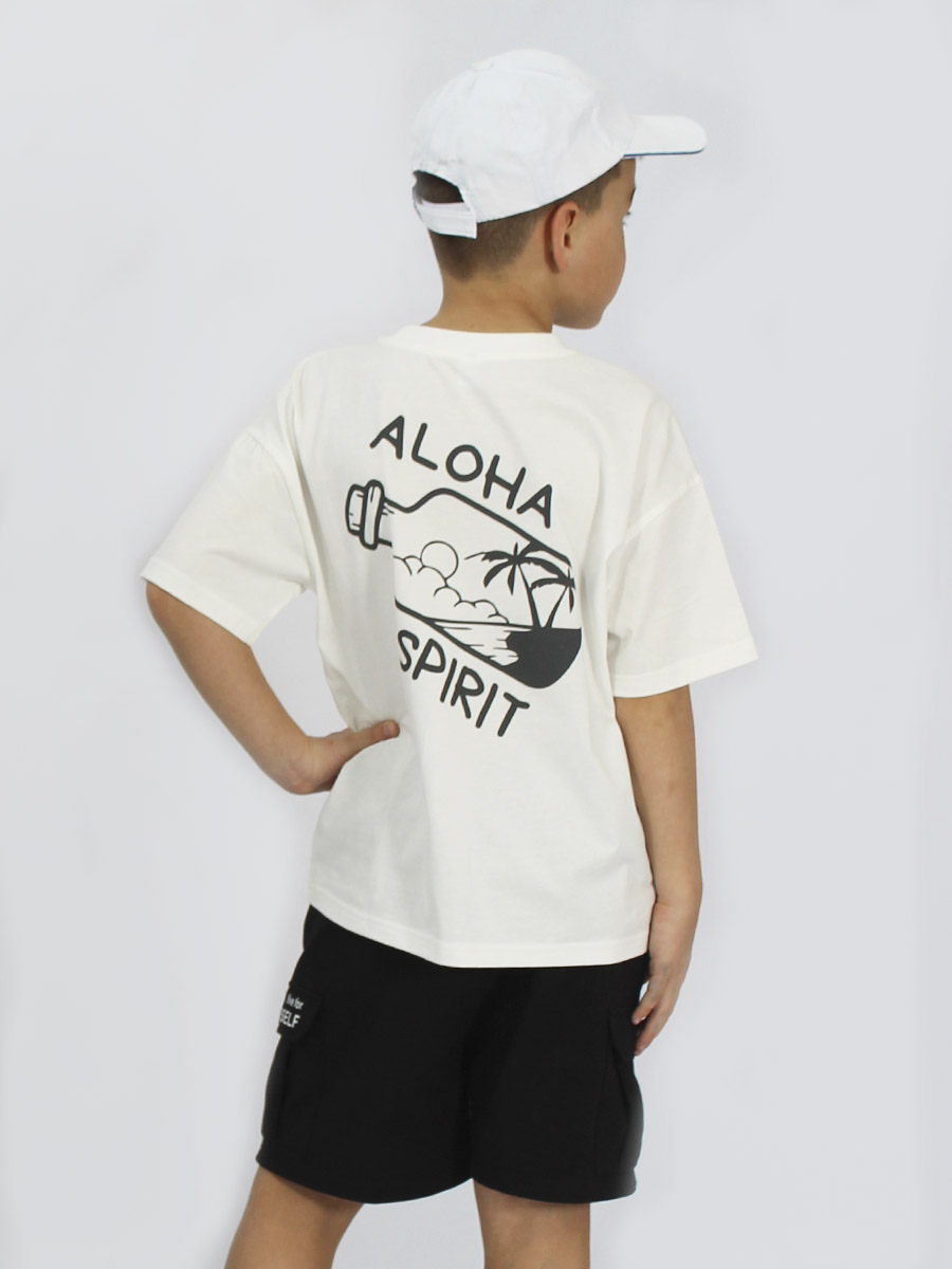 Футболка STELLA MODA 11216_молочный - фото 5