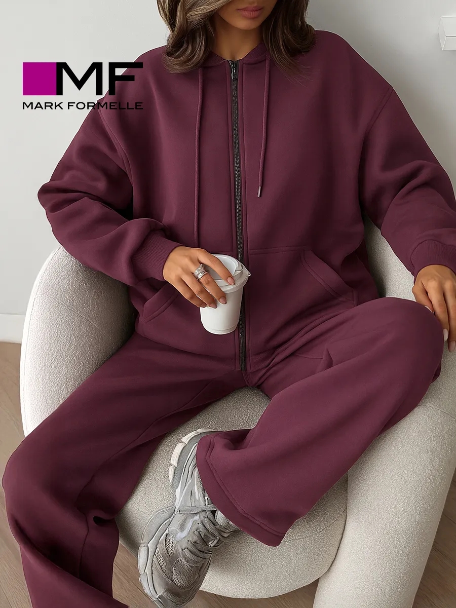 Толстовка Mark Formelle (Марк Формэль) 172105/винный - фото 10