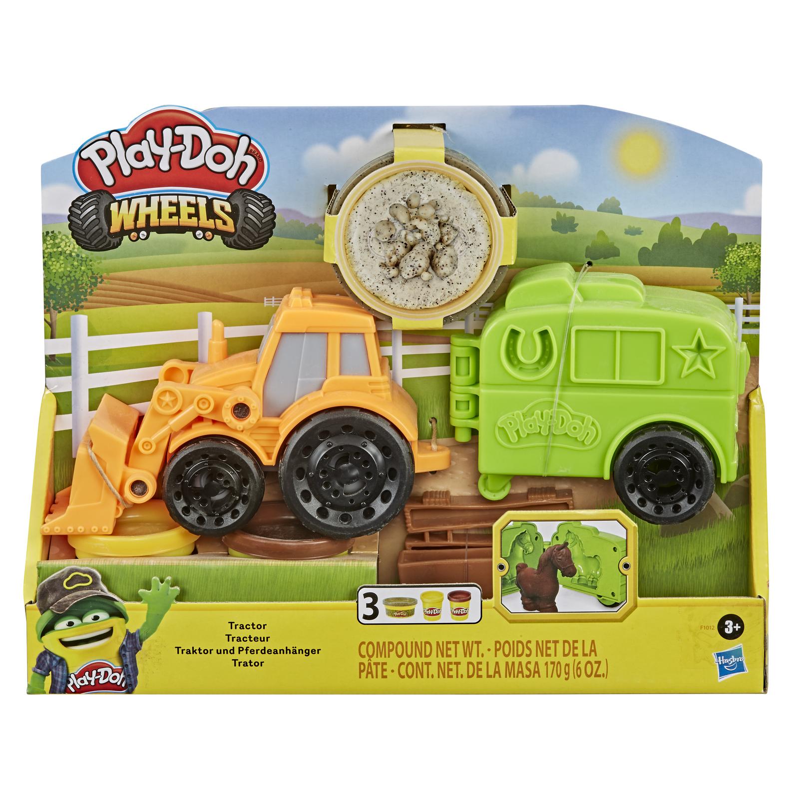 Пластилин Play-Doh Фермерский трактор - фото 1