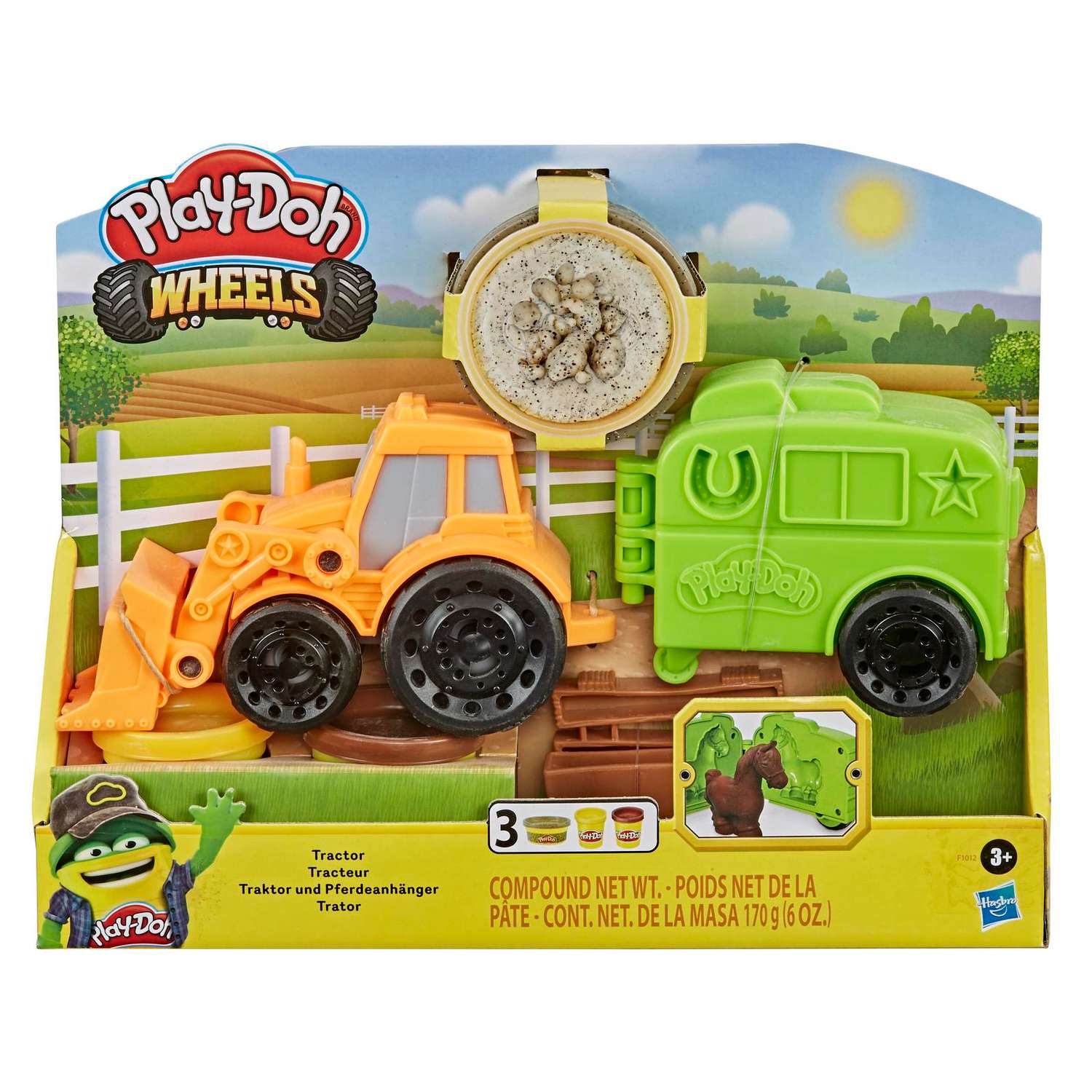Пластилин Play-Doh Фермерский трактор - фото 1