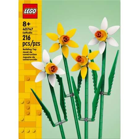 Конструктор LEGO Botanicals Нарциссы блочный