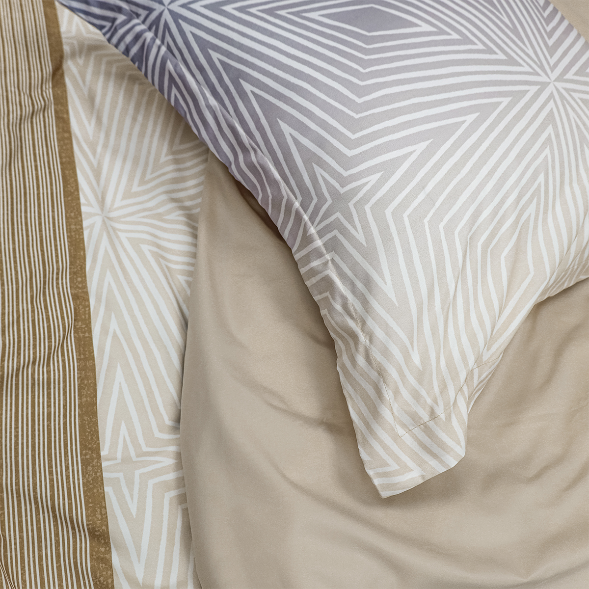 Комплект постельного белья MCotton Банди полутораспальный 4 предм. в ассортименте - фото 7