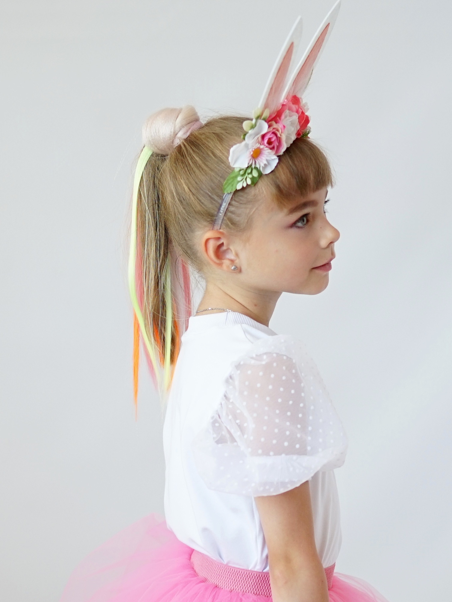 Ободок с ушками зайки ЭнчантималсDress ОбУшиЗая - фото 3