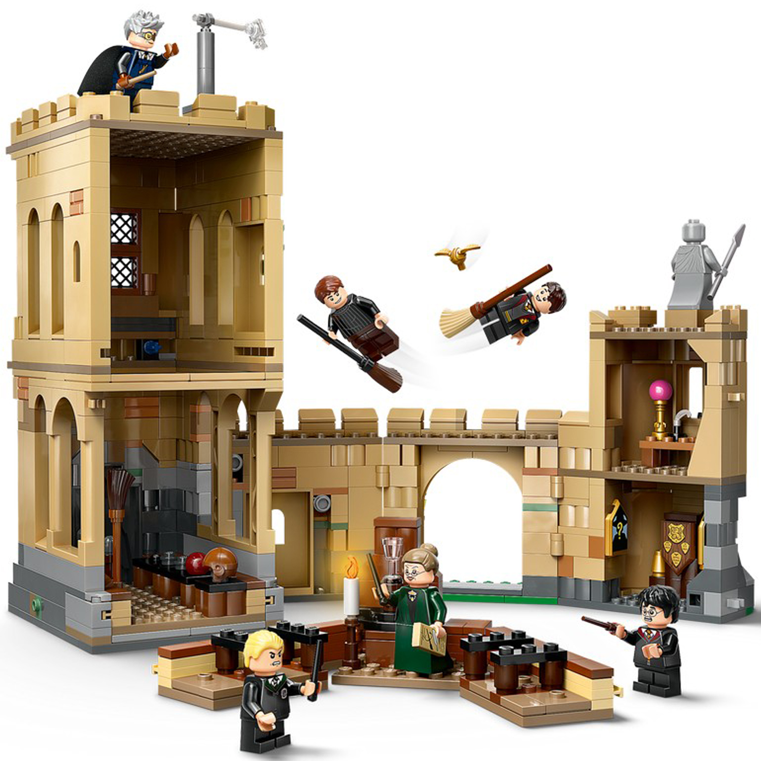 Конструктор LEGO Harry Potter Хогвартс Уроки полетов 651 дет. - фото 10