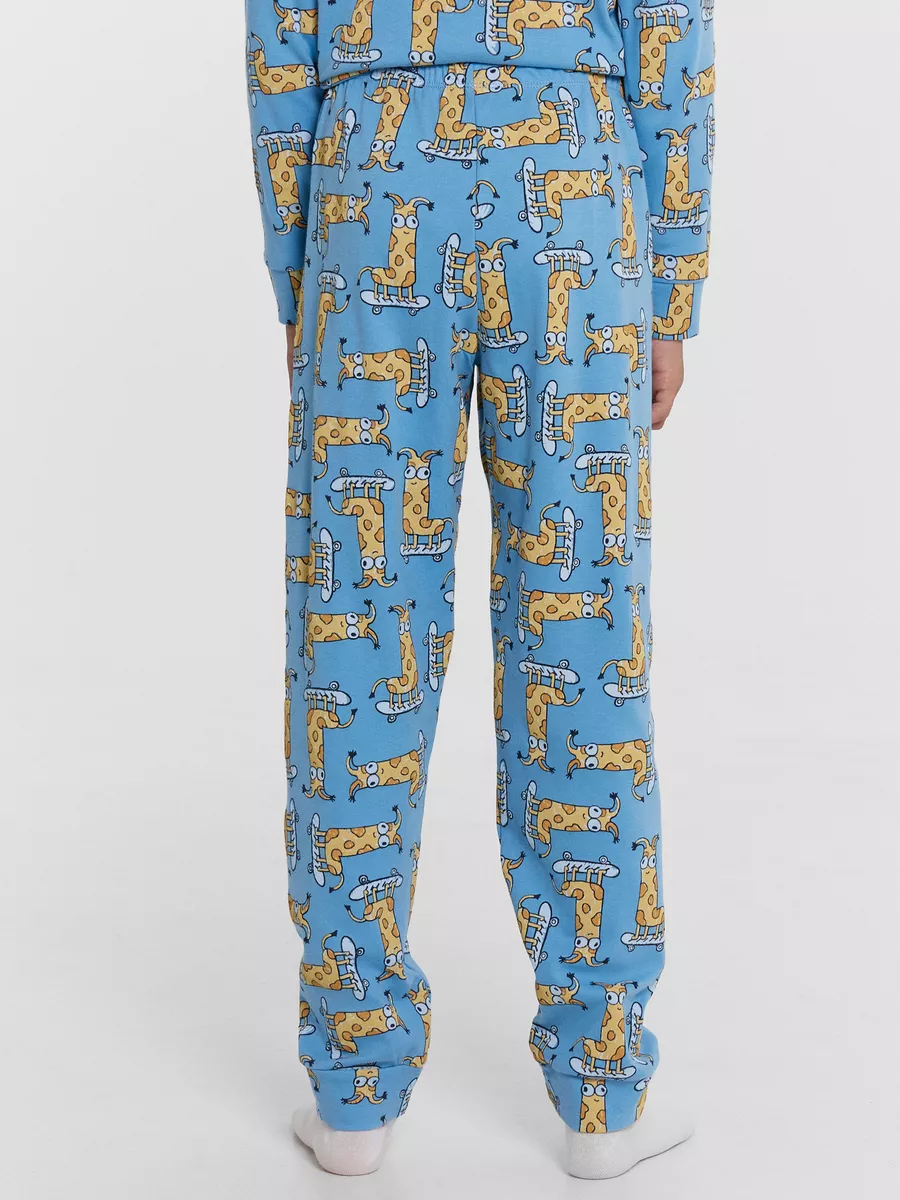 Пижама Mark Formelle (Марк Формэль) 563326/жирафы на голубом - фото 9