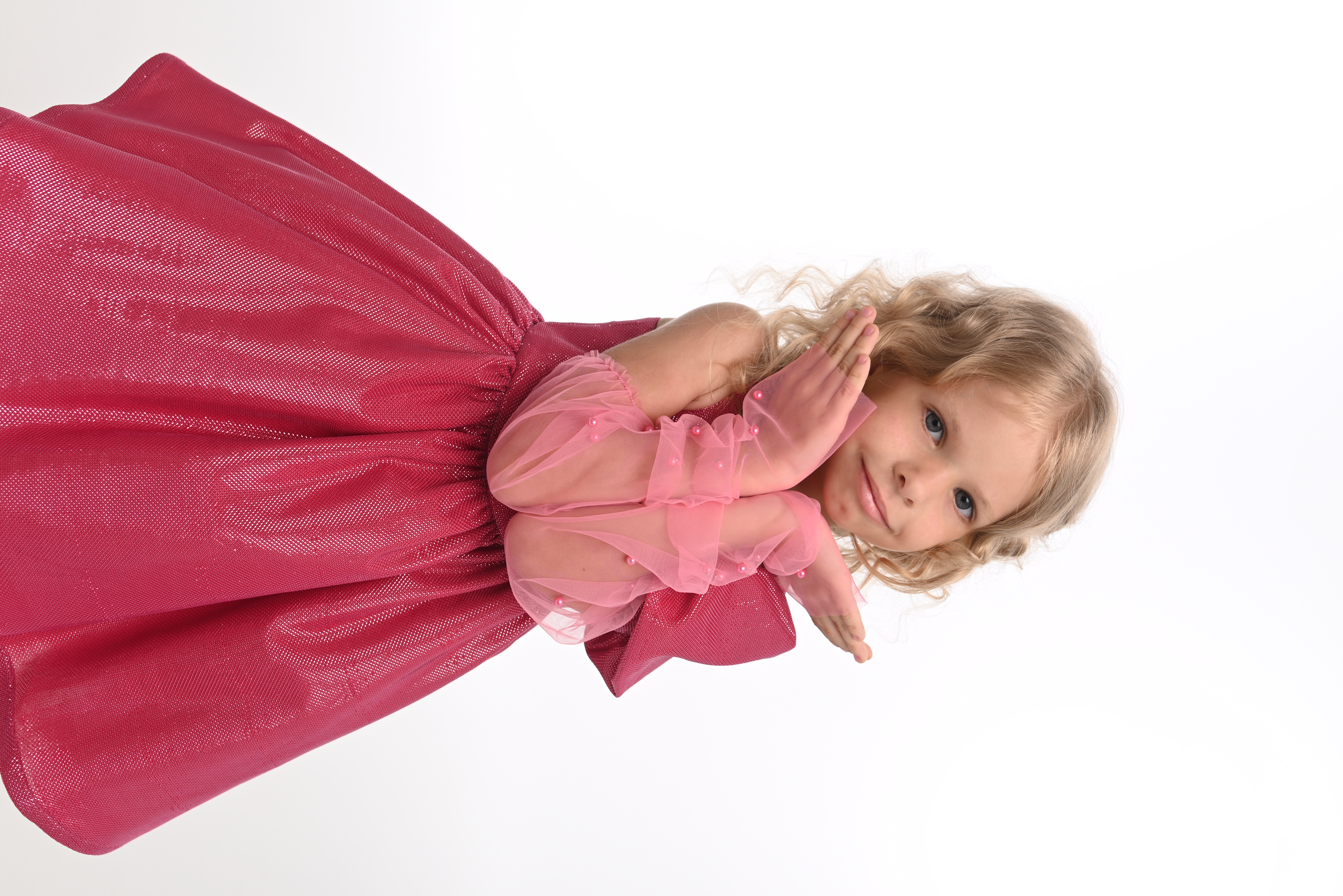 Митенки VasileKiss РозовыеДетскиеМ - фото 2