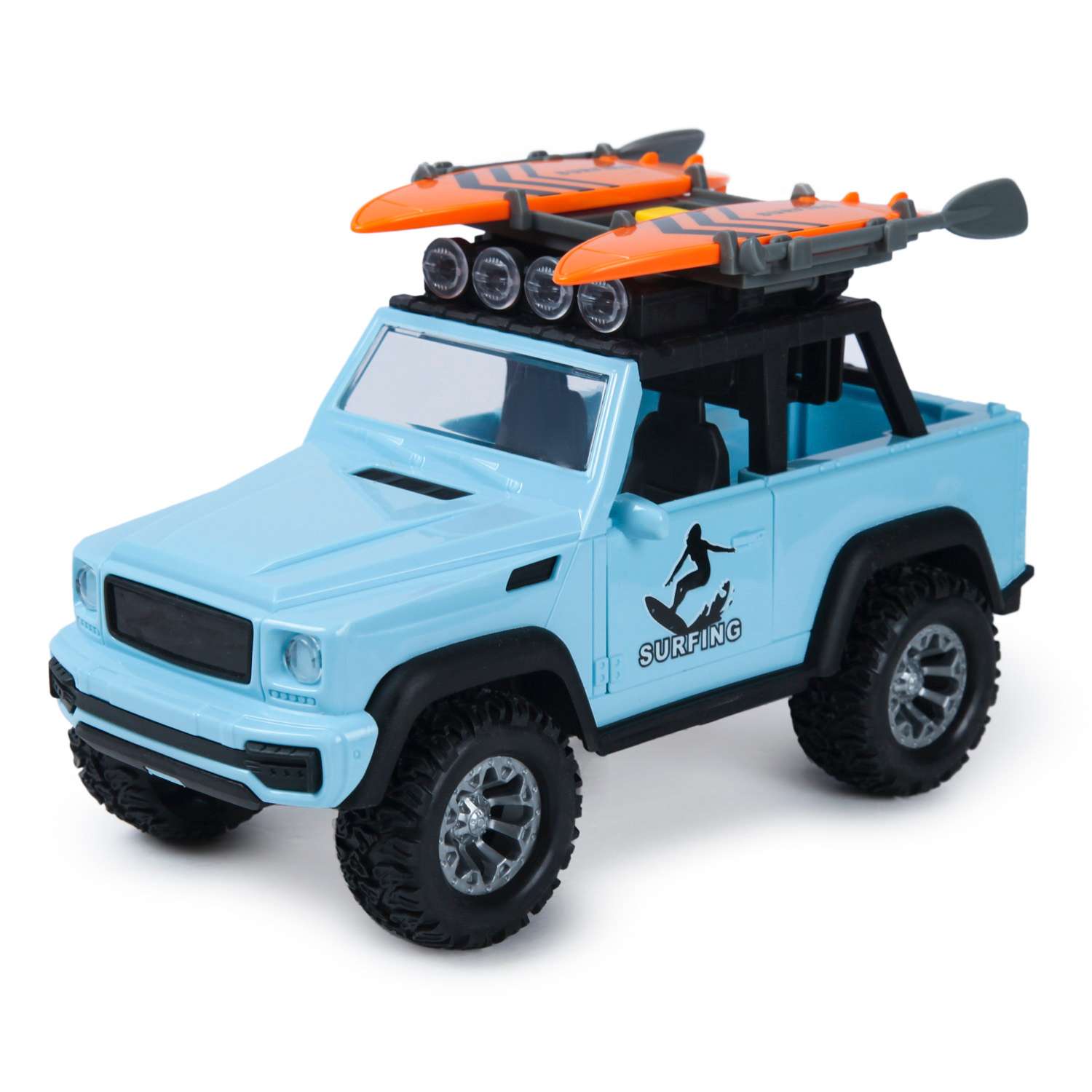 Внедорожник Mobicaro Внедорожник 1:16 голубой 666-23P - фото 2