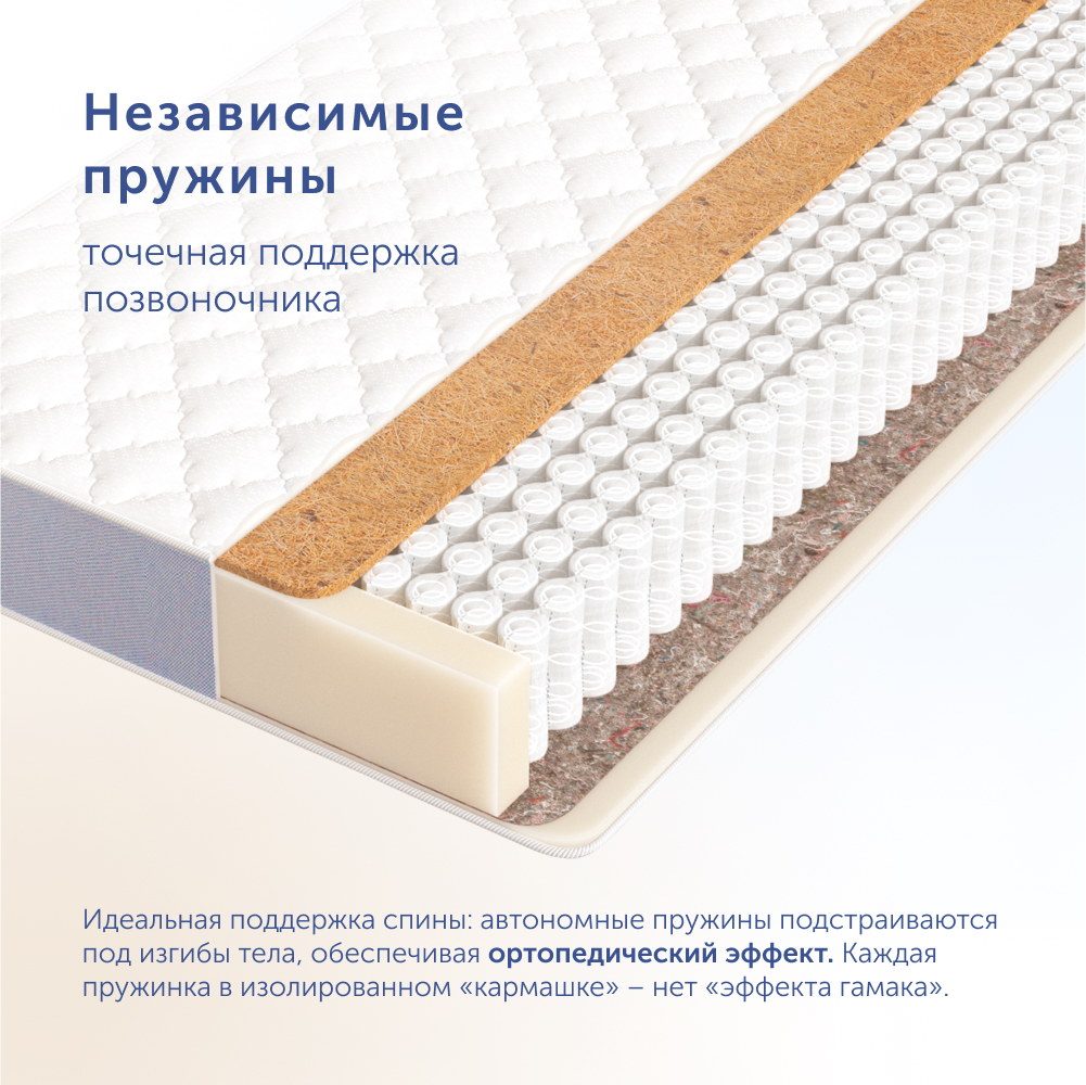 Матрас buyson BuyLuck 160х80 - фото 6