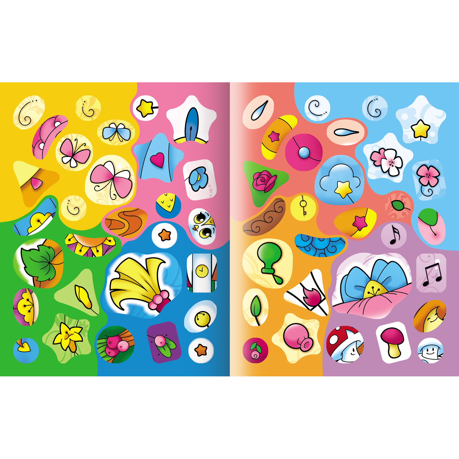 Раскраски Hatber для девочек с наклейками. 2 шт - фото 4