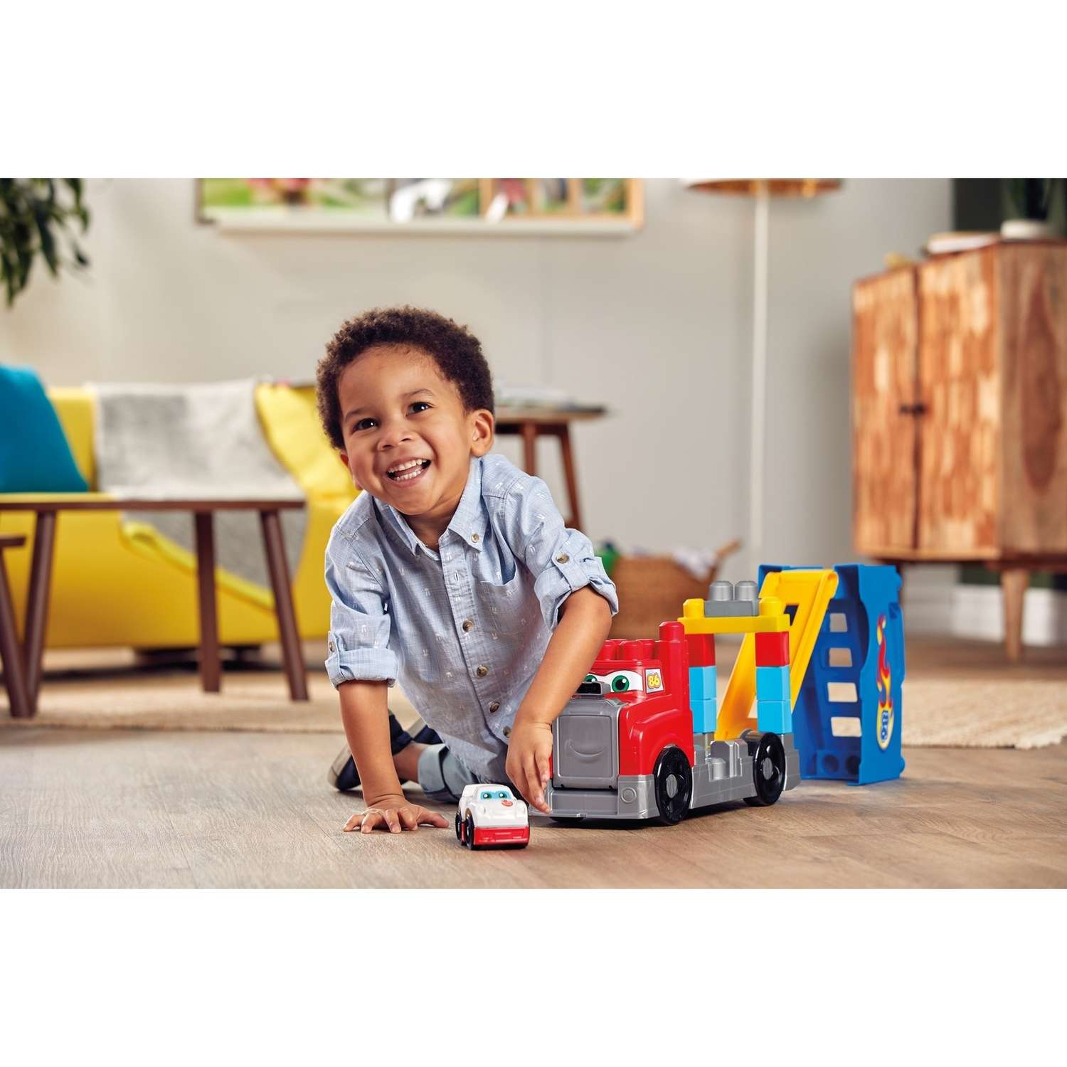 Конструктор Mega Bloks Большая машинка для гонок 12 дет. - фото 19