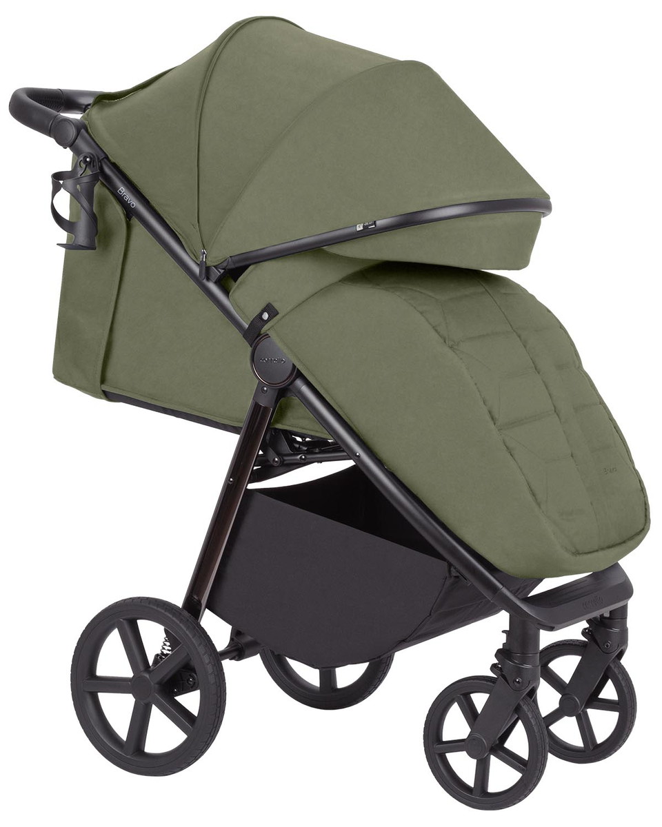 Коляска прогулочная Carrello Bravo Plus CRL-5515 зеленый - фото 2