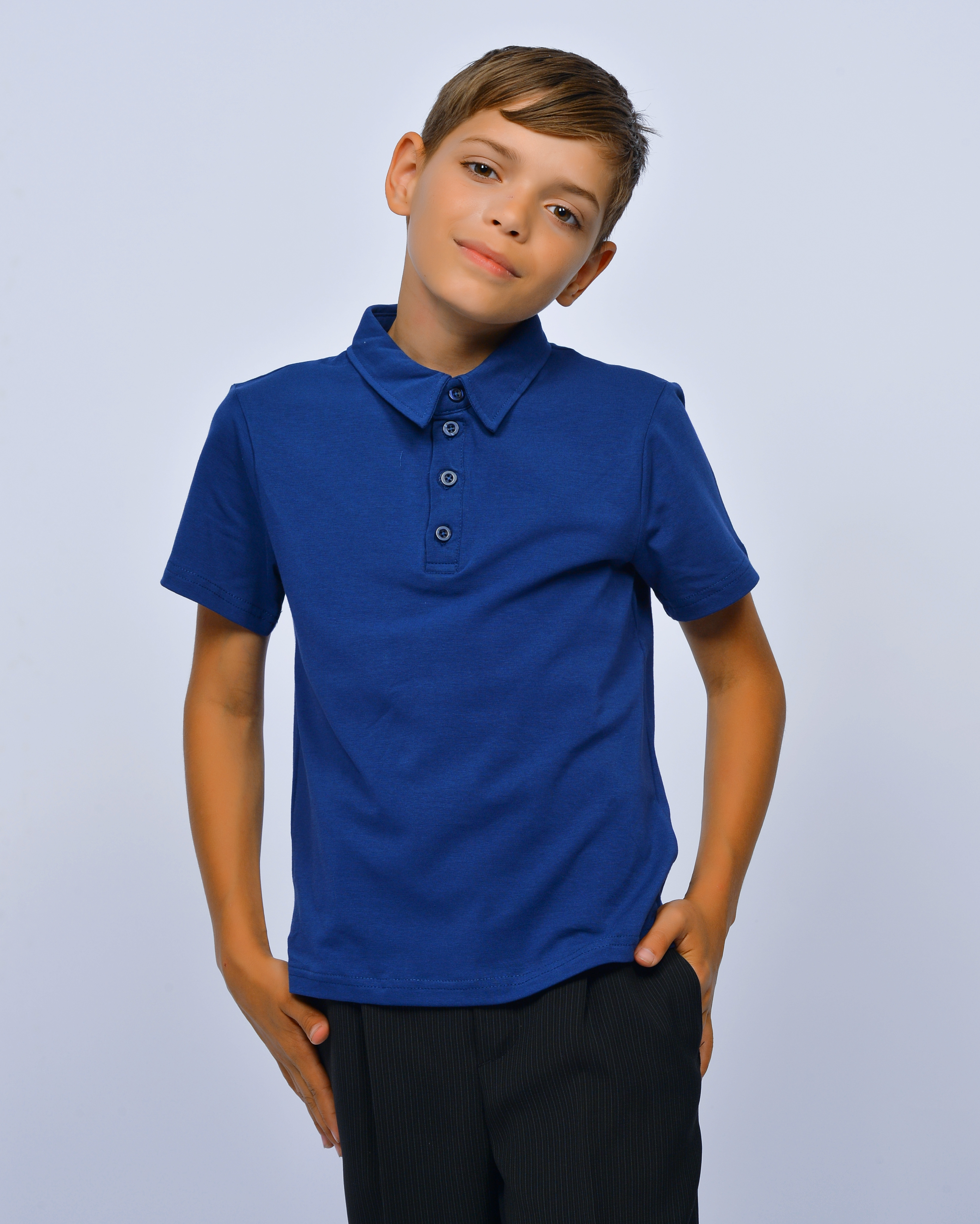 Поло Lets Go 62308_т.синий - фото 8