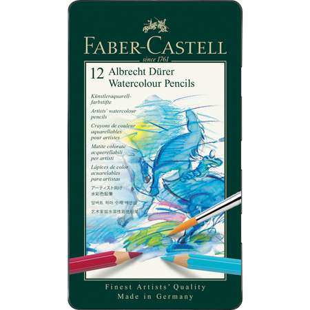 Карандаши акварельные Faber Castell 12 шт.