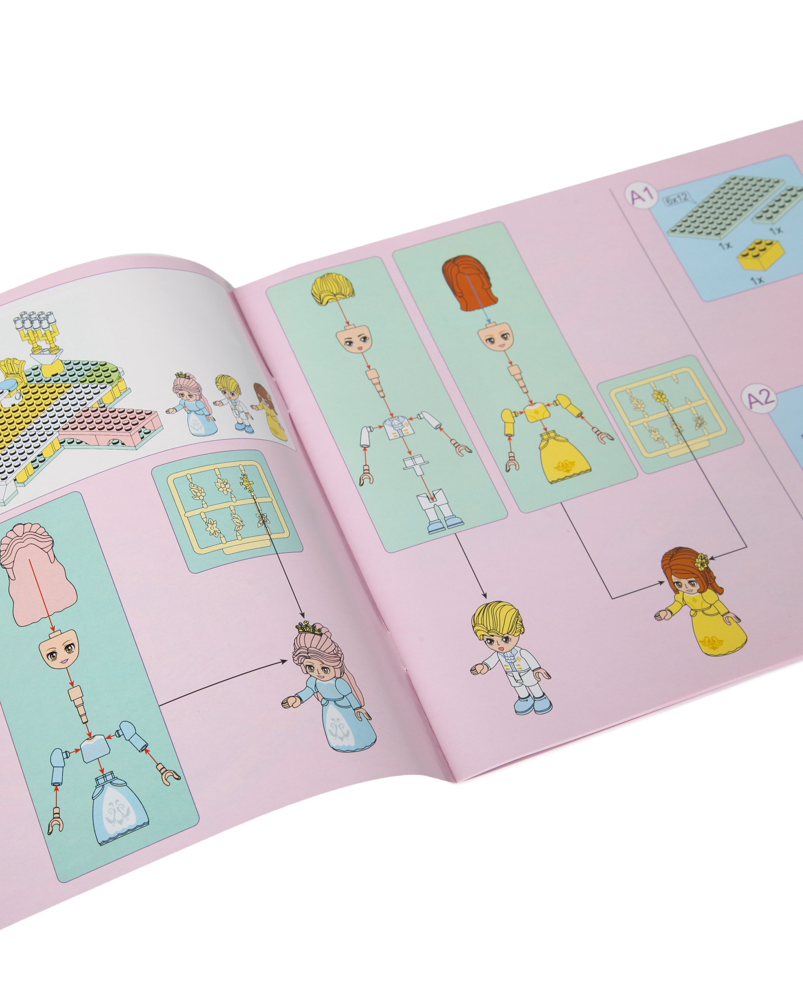 Конструктор QMAN Прогулка на лодке 221 дет. - фото 9