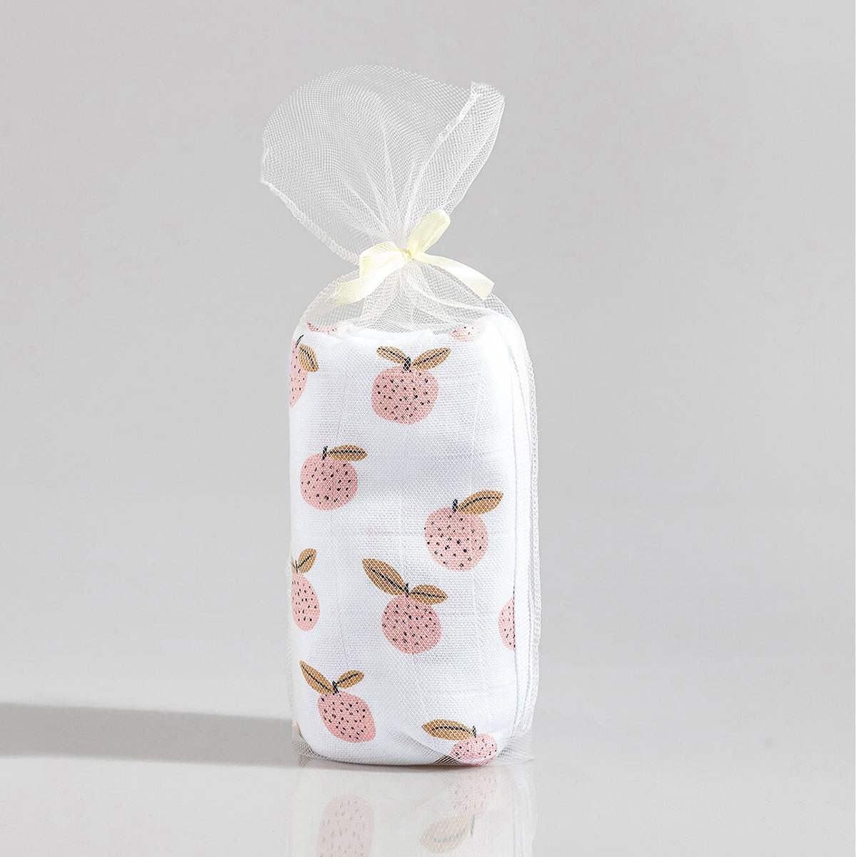 Пелёнка Mjolk Персики муслин 80х80 см - фото 9