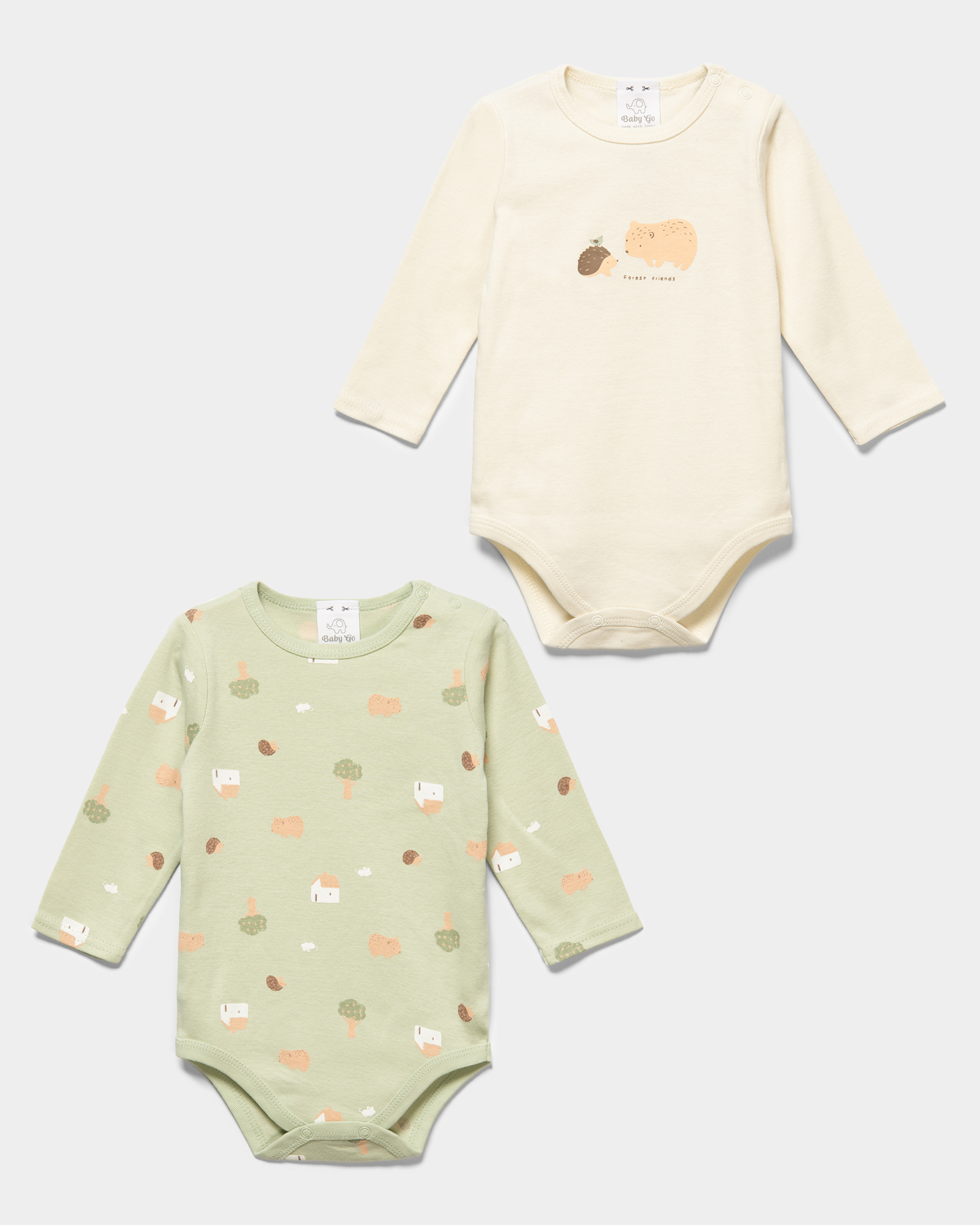 Боди Baby Gо 2 шт W24BG2-15680ib-F044 - фото 1