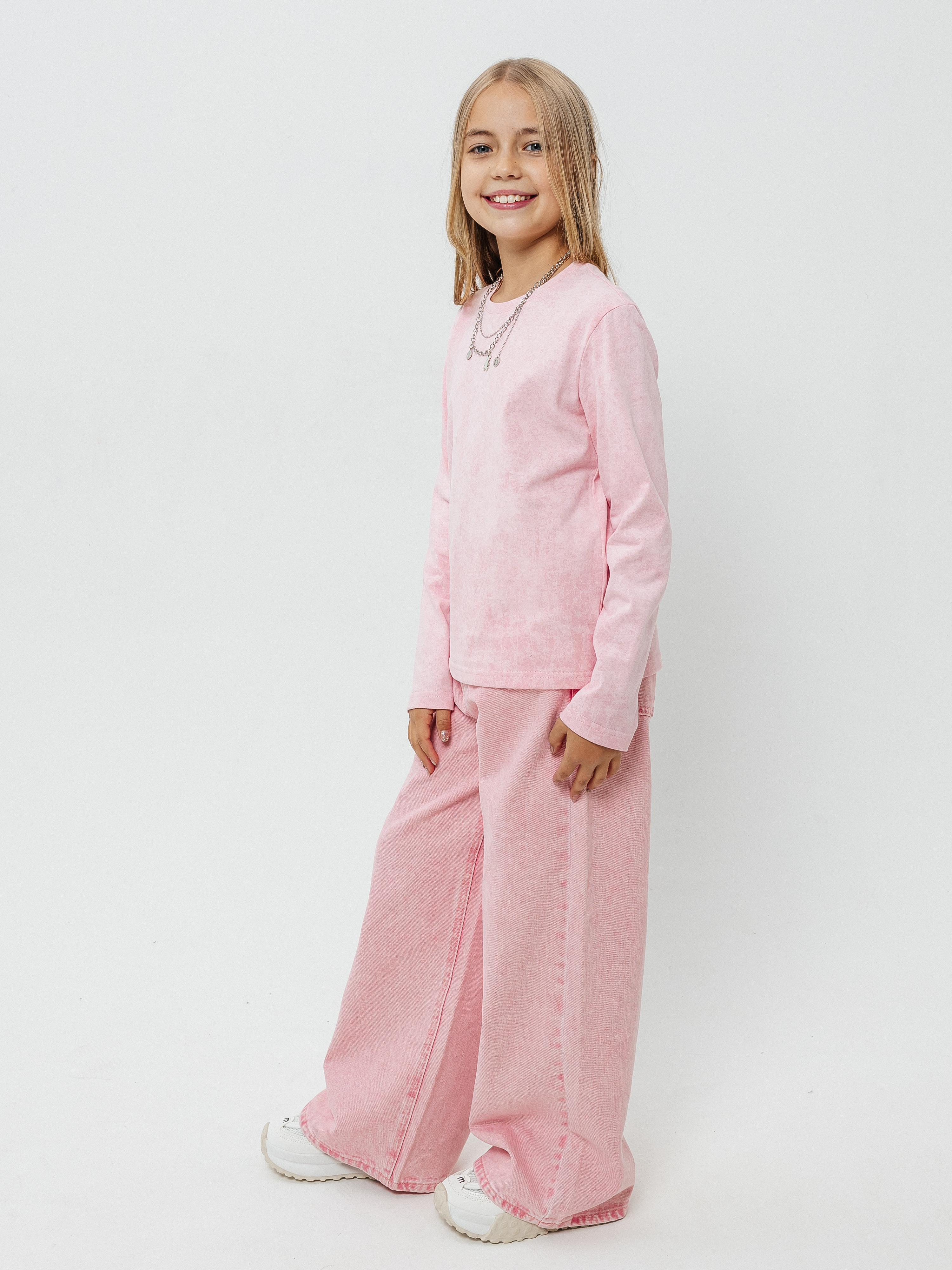 Лонгслив Селтекс Ю_ДК4 светло-розовый ДЕЛАВЕ - фото 1