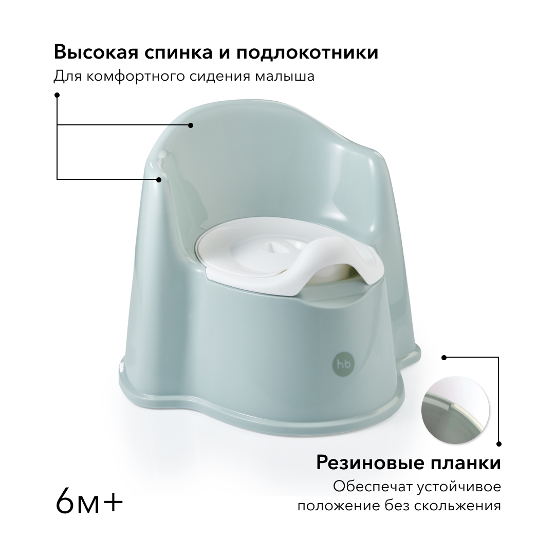 Горшок Happy Baby детский Zozzy - фото 2