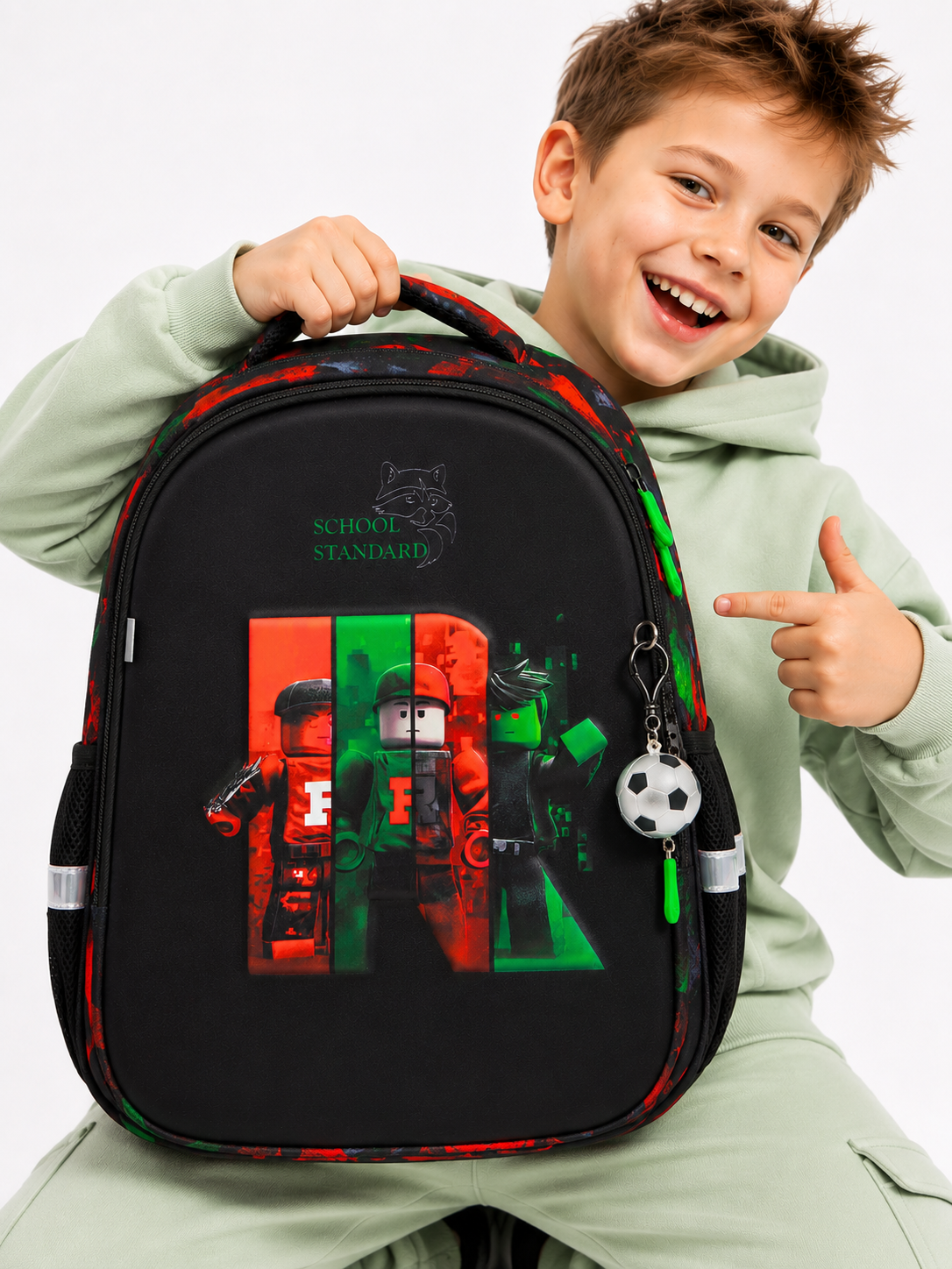 Рюкзак School Standard школьный для мальчика 8в1 - фото 3