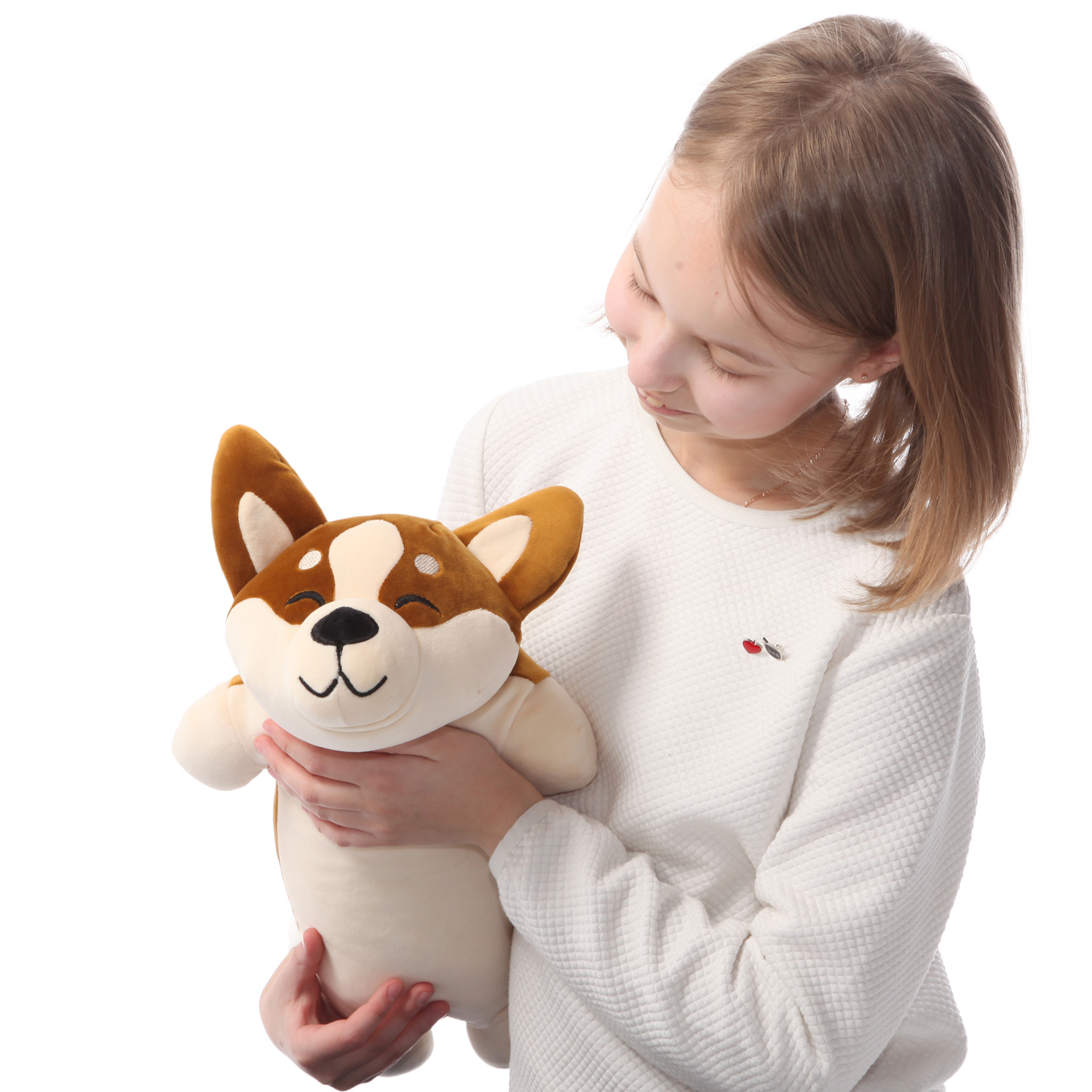 Мягкая игрушка собачка Корги Сплюша - фото 7