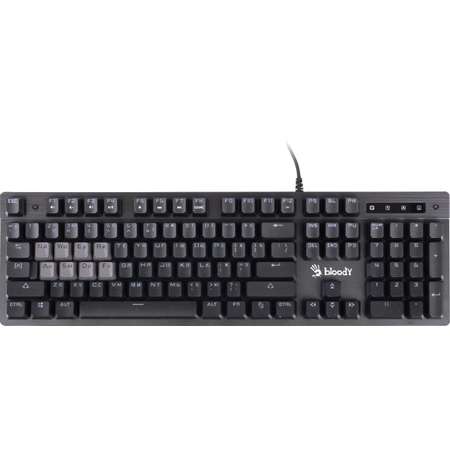 Клавиатура A4TECH Bloody B500N USB серый