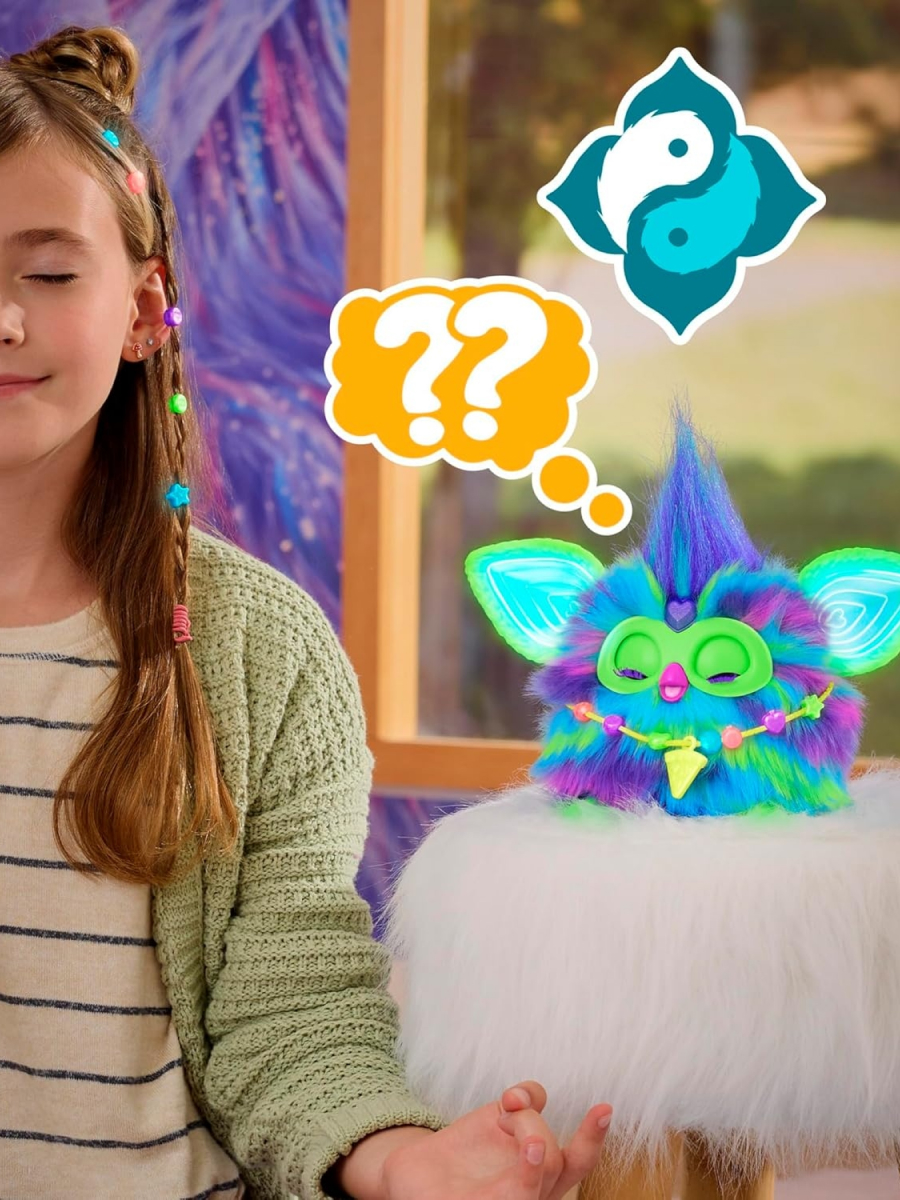 Мягкая игрушка Hasbro Ферби Furby Galaxy робот - фото 4