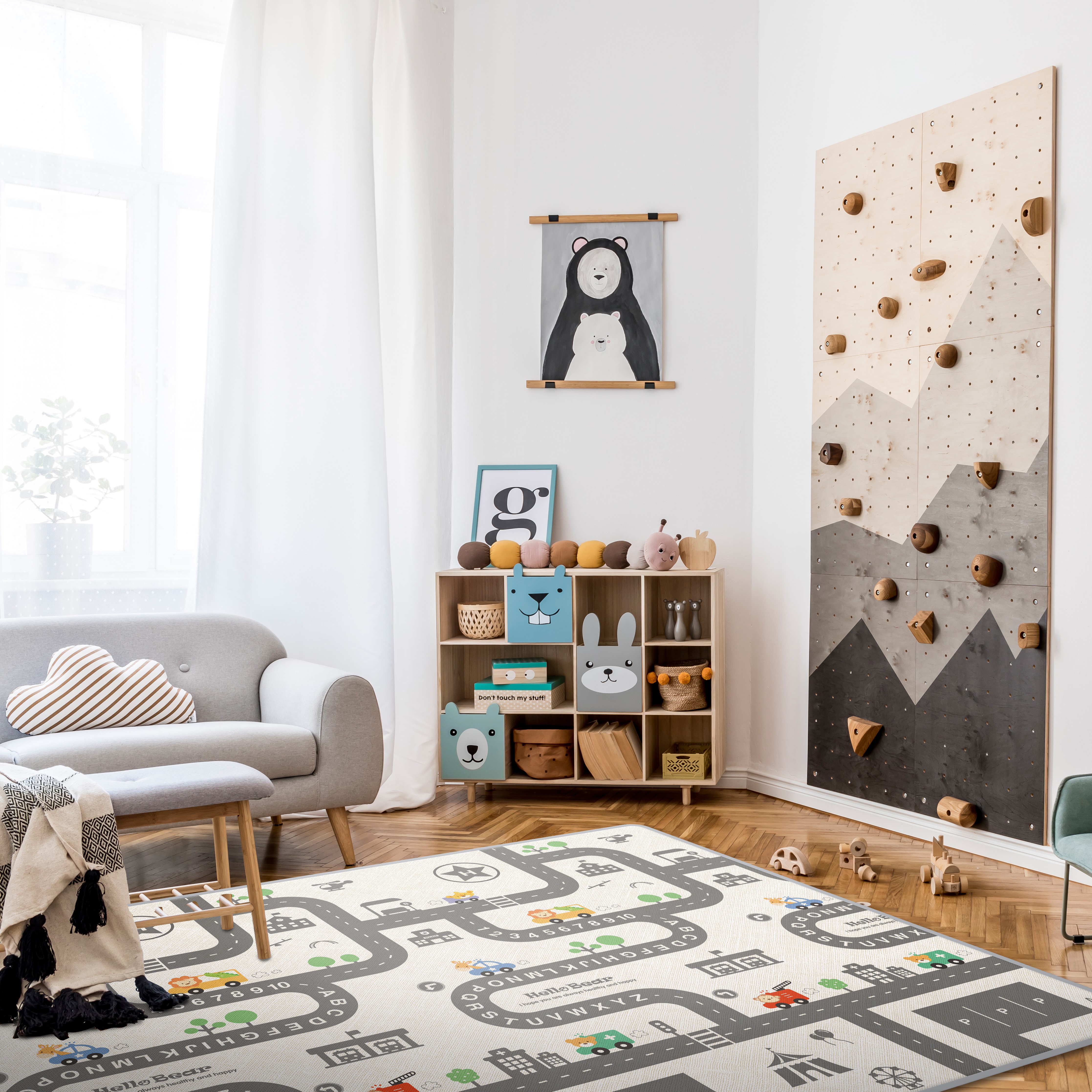 Ковёр прикроватный Parklon Зоополис 180 x 200 см - фото 8