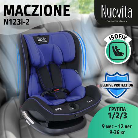 Автокресло Nuovita Isofix 1/2/3 (9-36 кг)