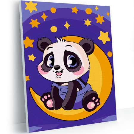 Картина по номерам Hobby Paint Пандочка на луне в ассортименте