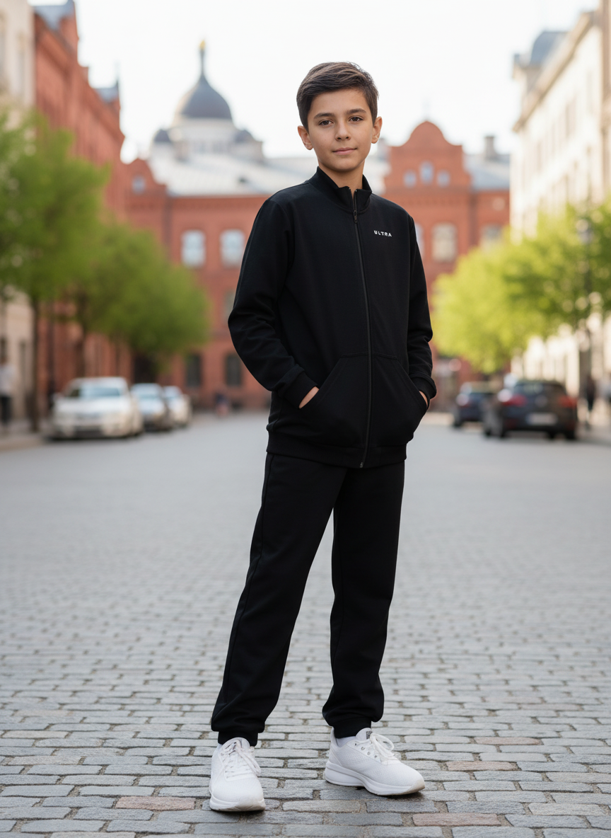 Спортивный костюм ULTRA К-603-Ул черный - фото 2
