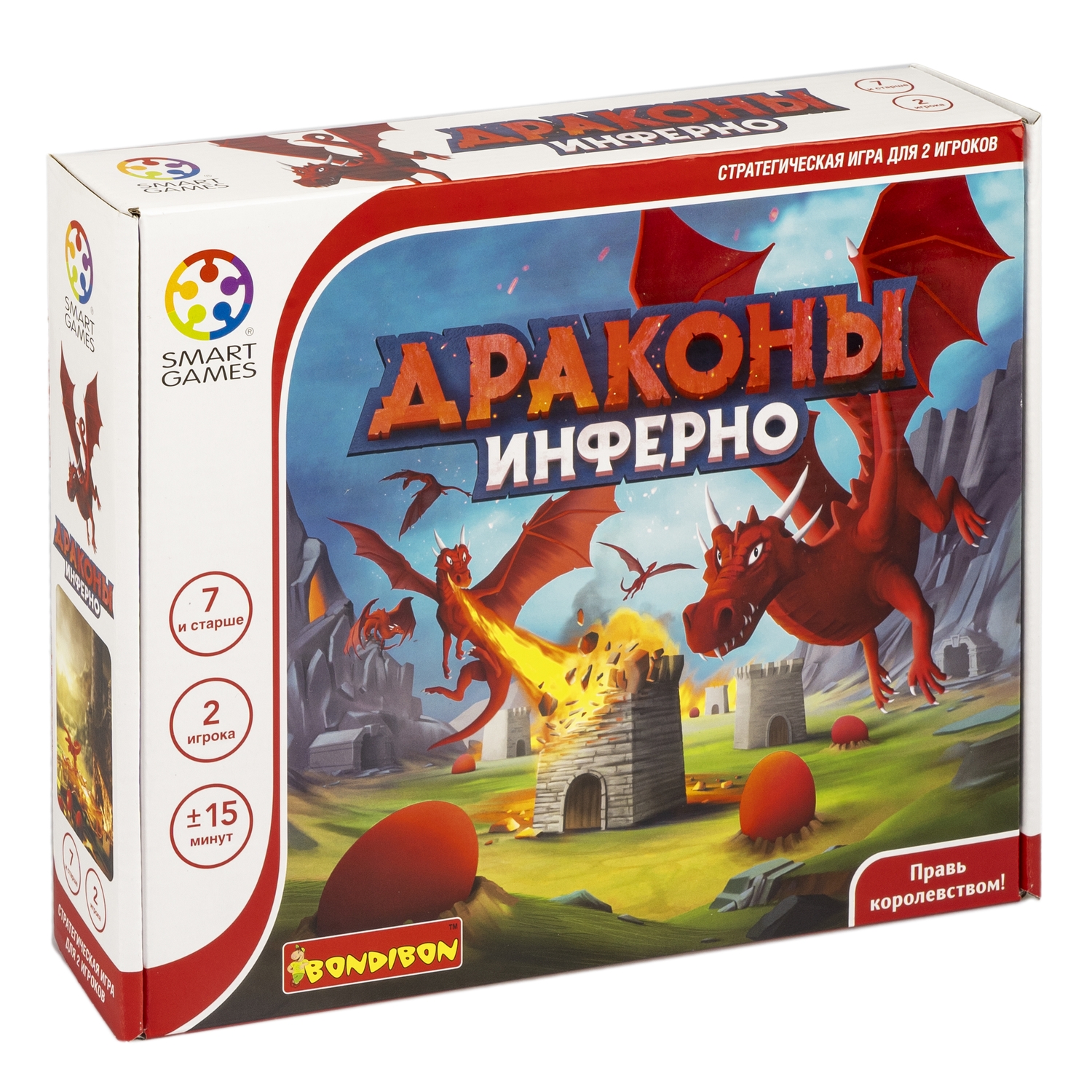 Настольная игра Bondibon логическая ДРАКОНЫ ИНФЕРНО - фото 4