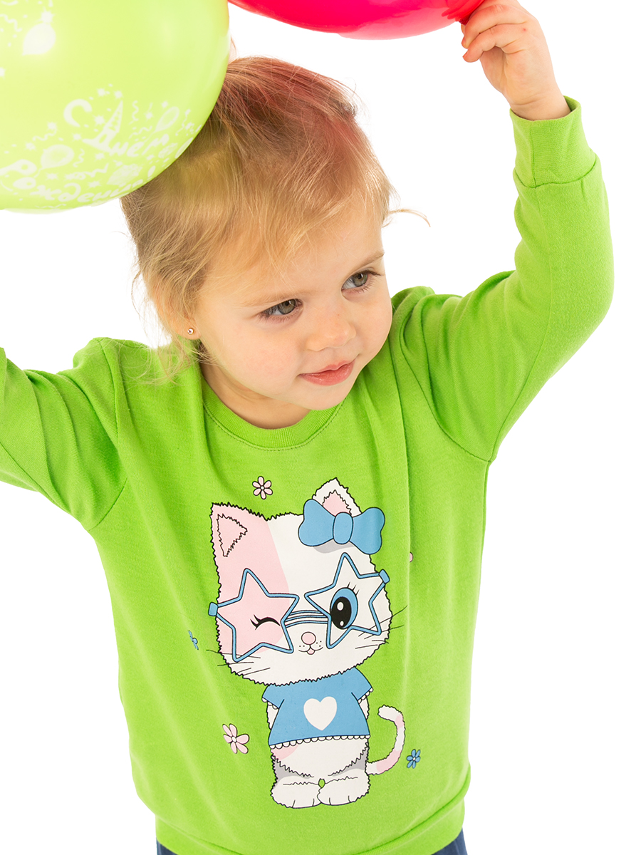 Свитшот и брюки Baby Stylе мд108035 - фото 2