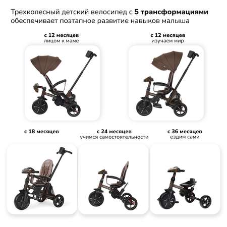 Трехколесный велосипед Nuovita 10 дюймов