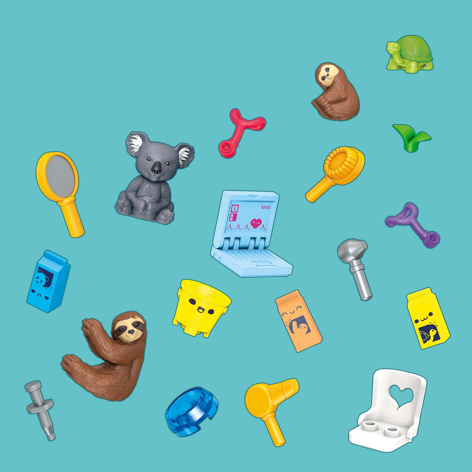 Конструктор Mega Construx Barbie Салон для животных 97 дет. - фото 8