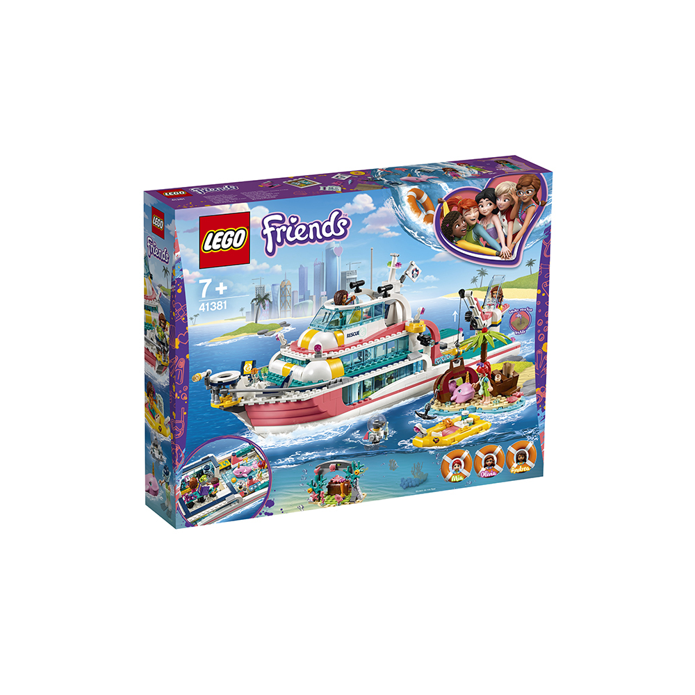 Конструктор LEGO Friends Спасательный катер 41381 778 дет. - фото 6