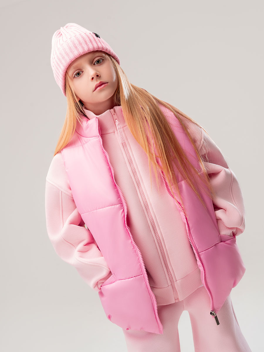 Жилет Bodo 14-56МU_розовый - фото 5