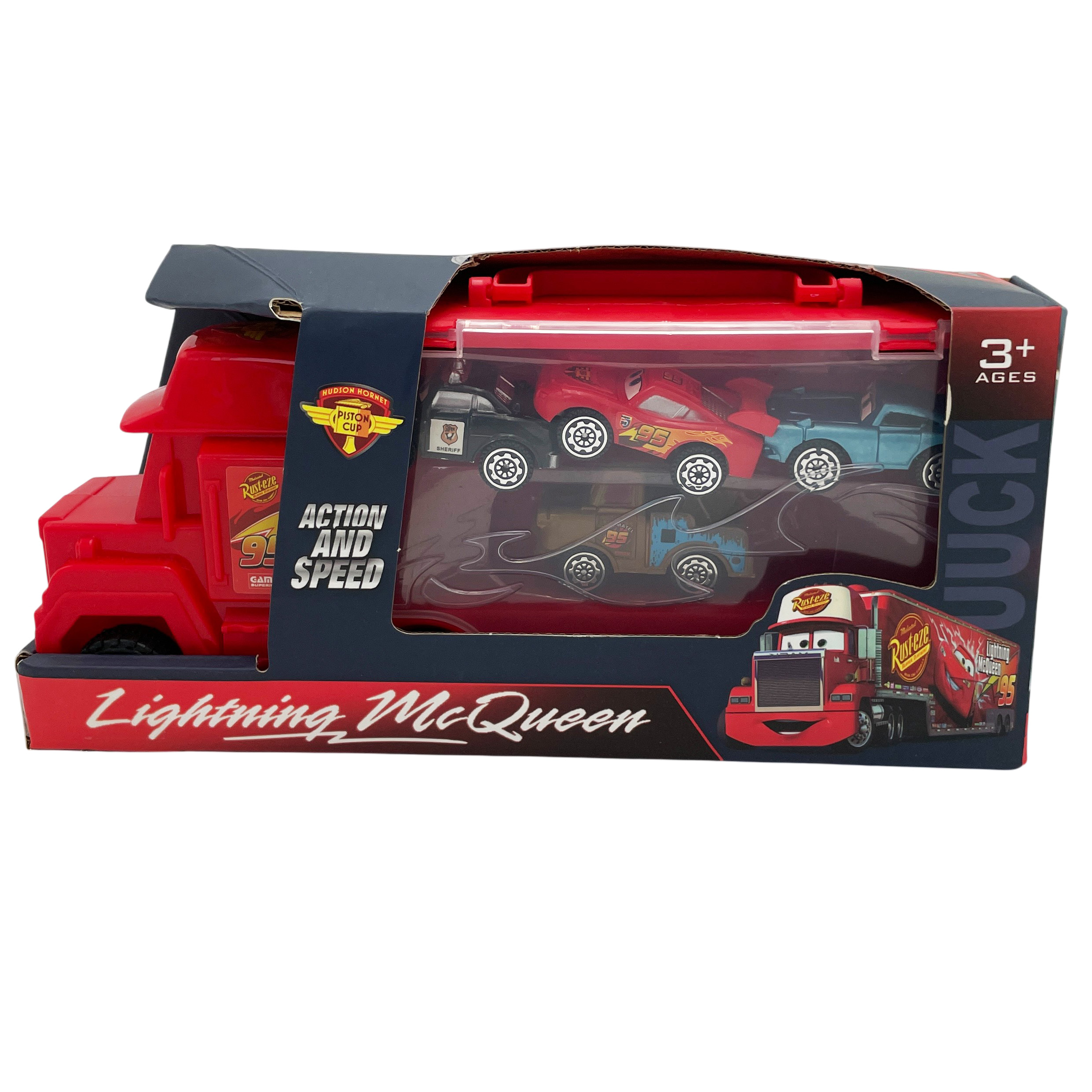 Автовоз Zhorya Молния Маккуин McQueen 3788-300 - фото 4