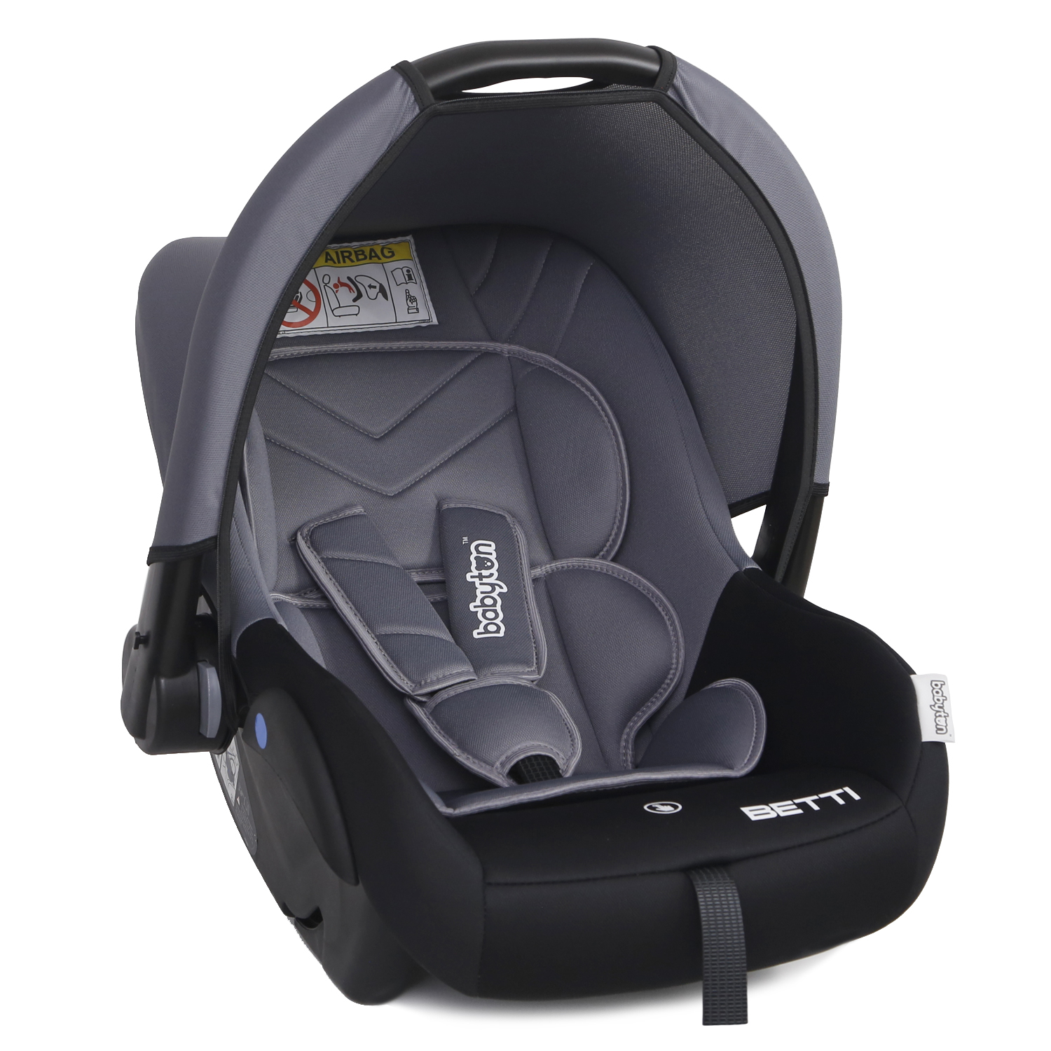 Автокресло Babyton Betti Grey 0 (0 -13 кг) серый - фото 11